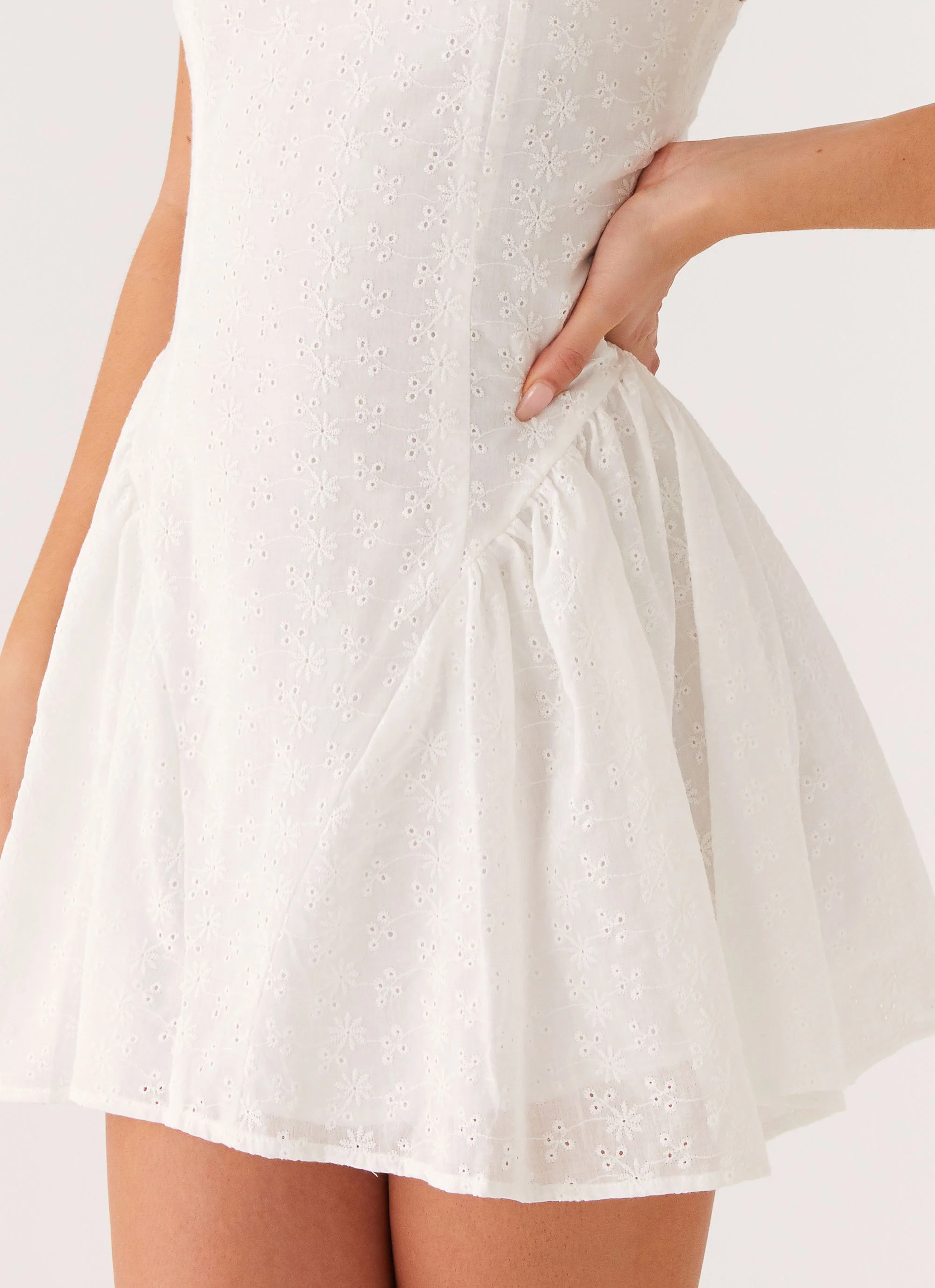 Alyssa Mini Dress - White