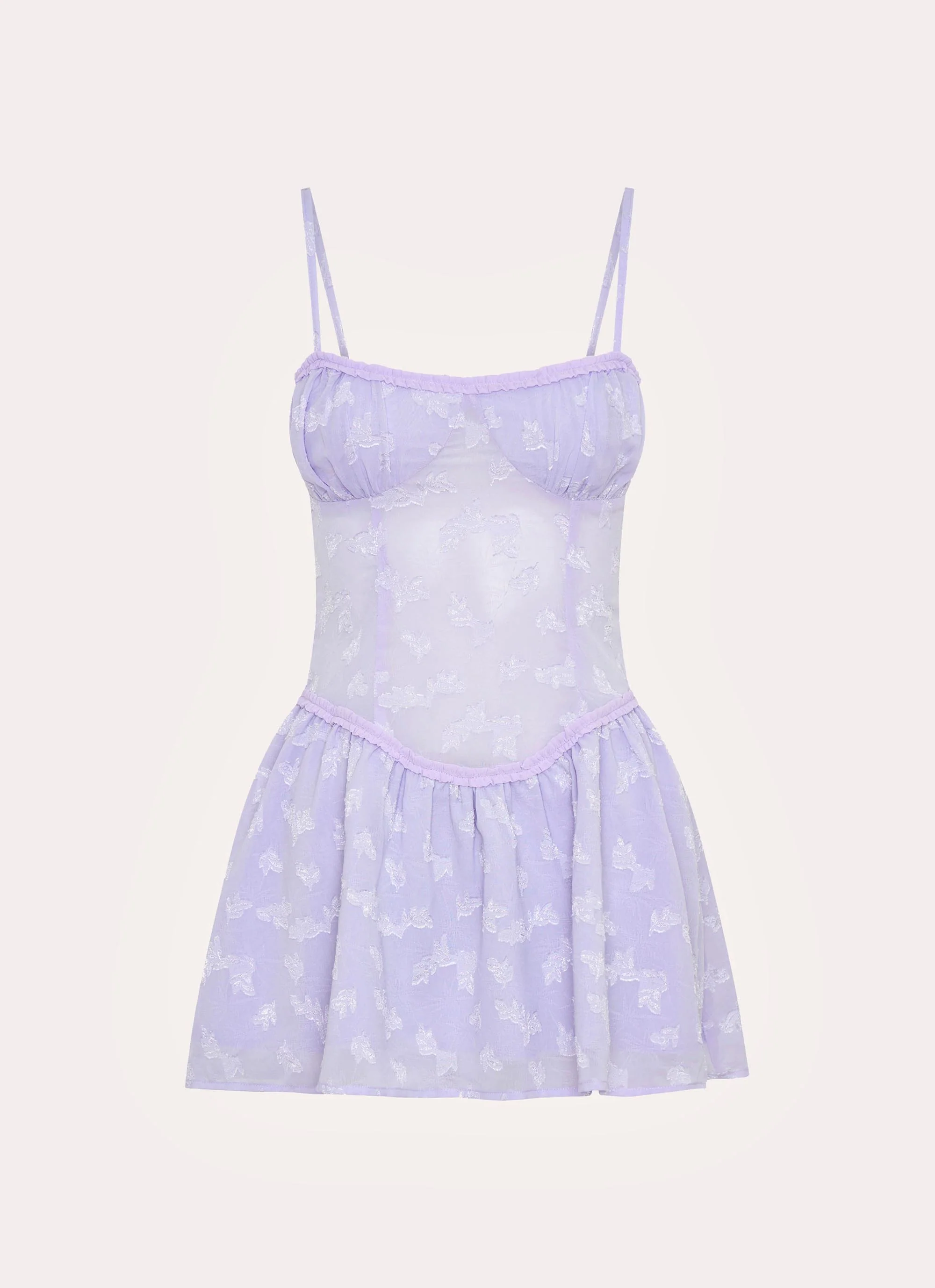 Morgana Mini Dress - Lilac