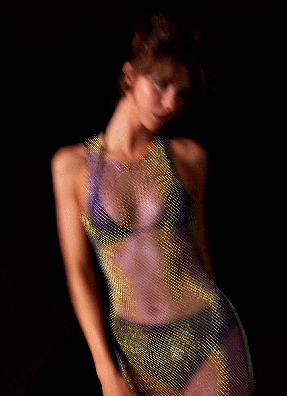 Euphoric Diamante Maxi Dress - Midnight Stars