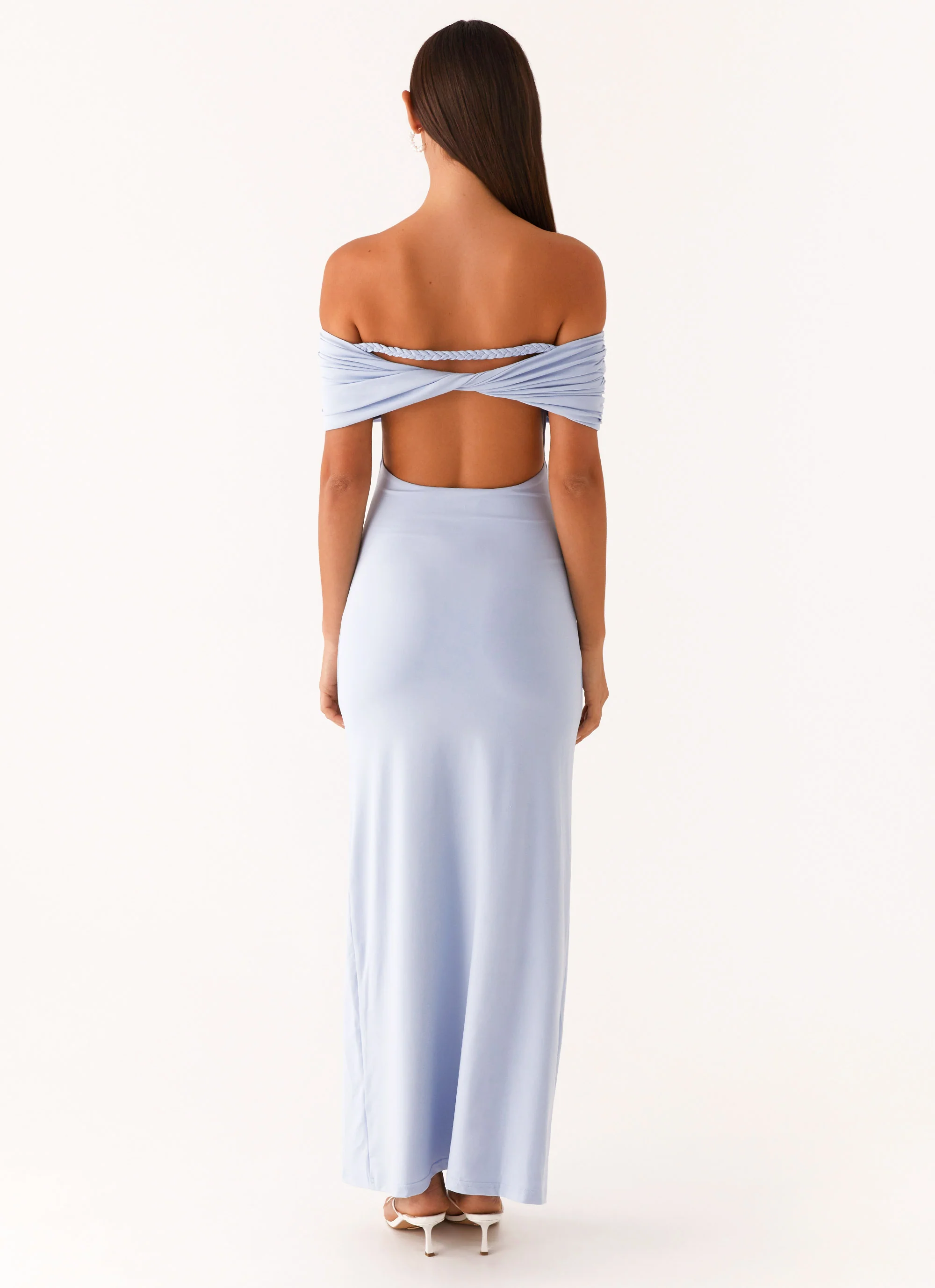 Normani Maxi Dress - Pale Blue