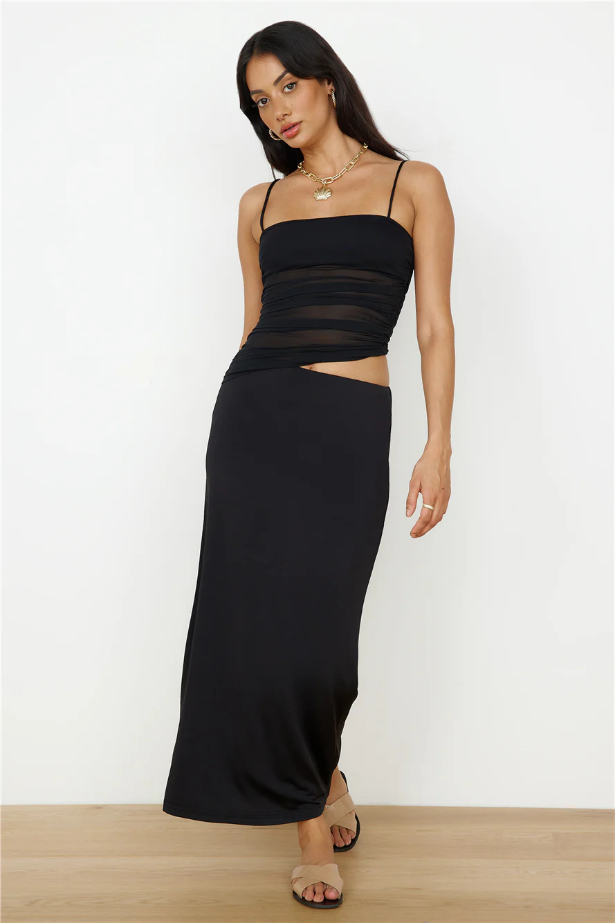 Belle Of The Ball Maxi Dress Black