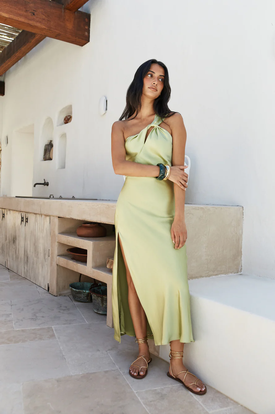 Chasing Summer Maxi Dress Green