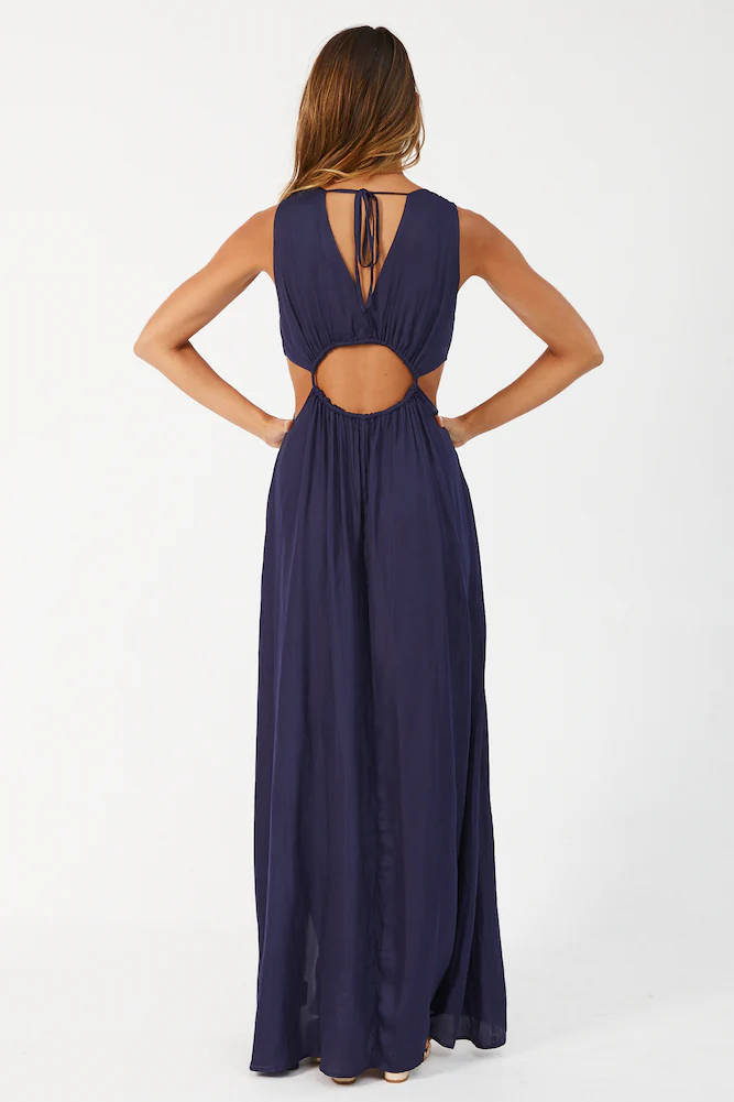 HELLO MOLLY Since I Met You Maxi Dress Ink