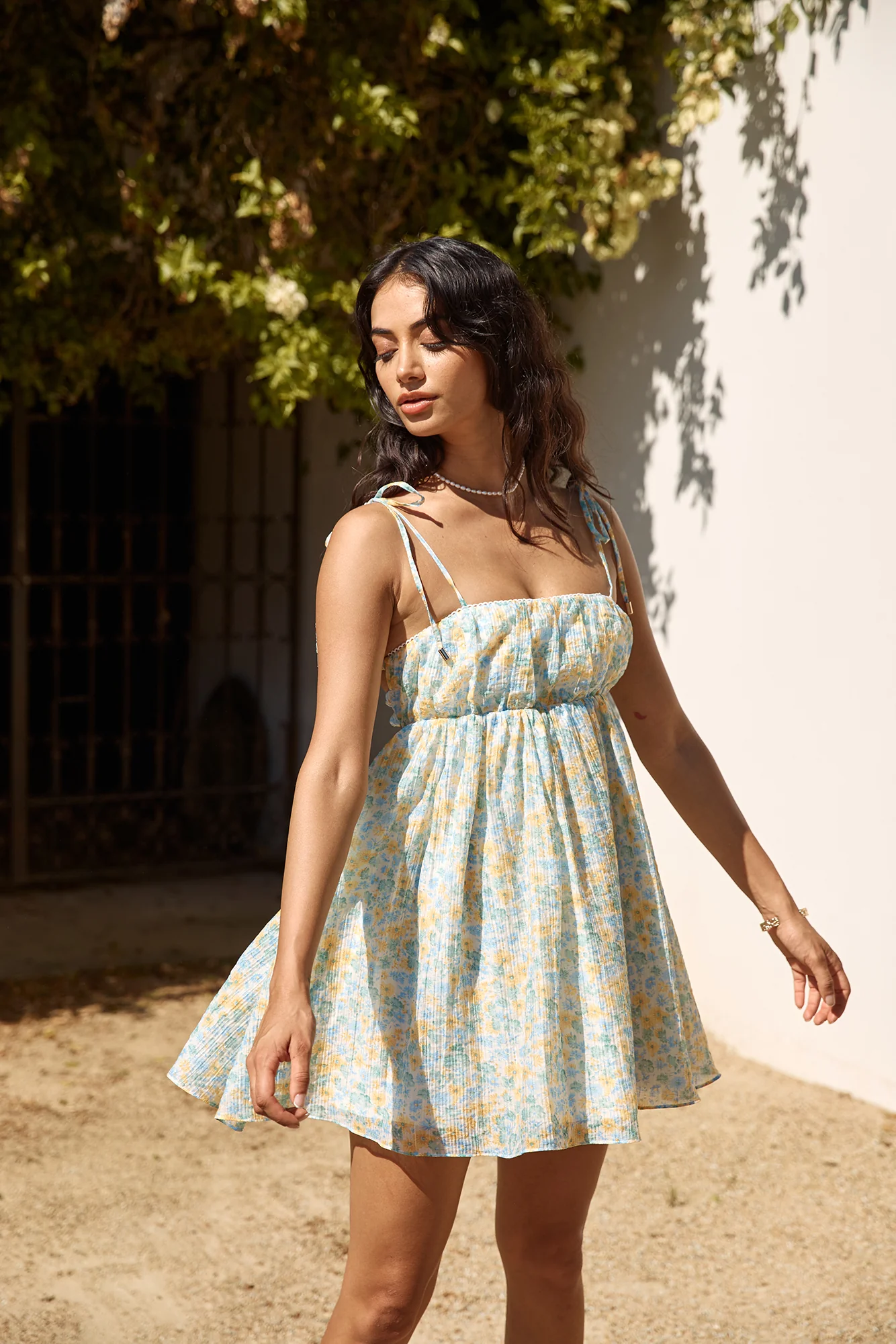 Summer Sunrise Mini Dress Multi