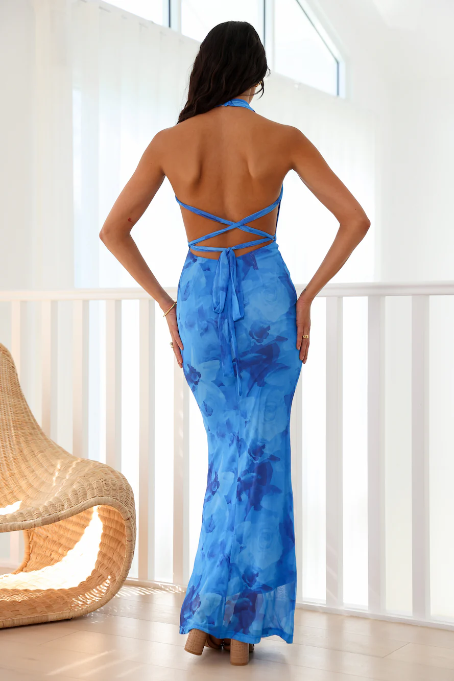Adalynn Maxi Dress Blue