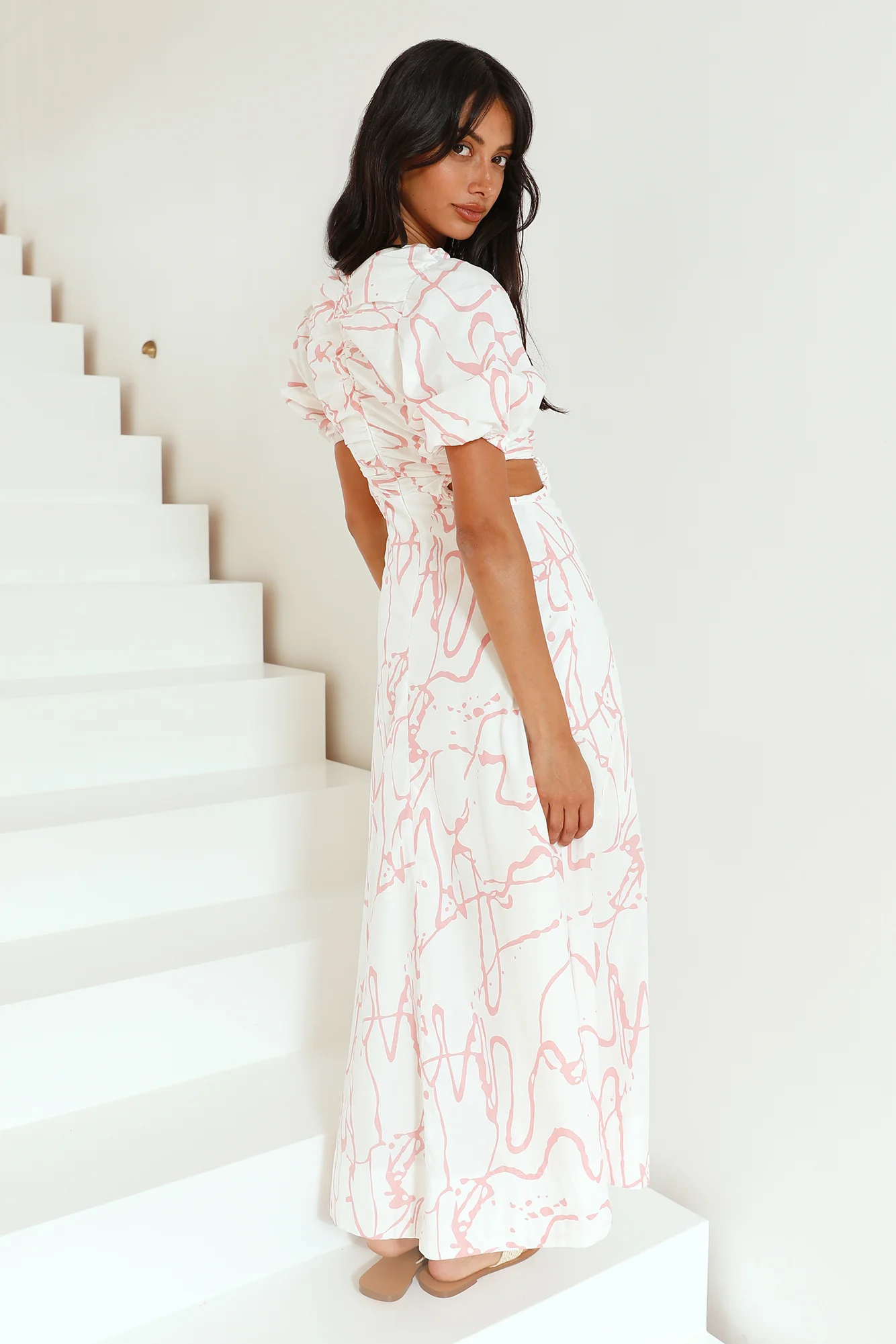 On The Move Maxi Dress Pink