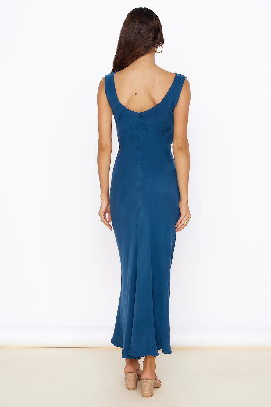 Have Me Daydreaming Maxi Dress Blue