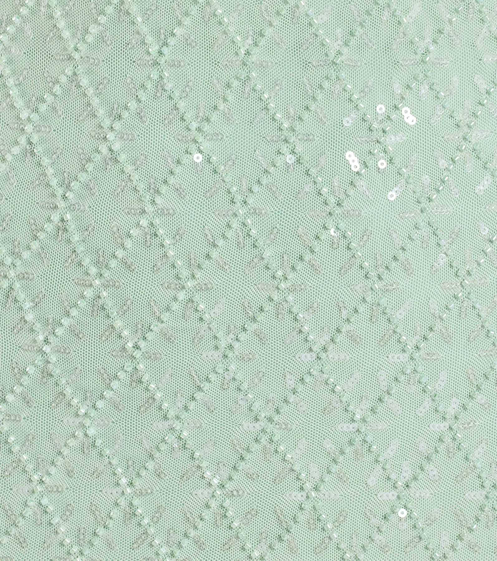 Dylan Sequin Beaded Mesh Mini Dress