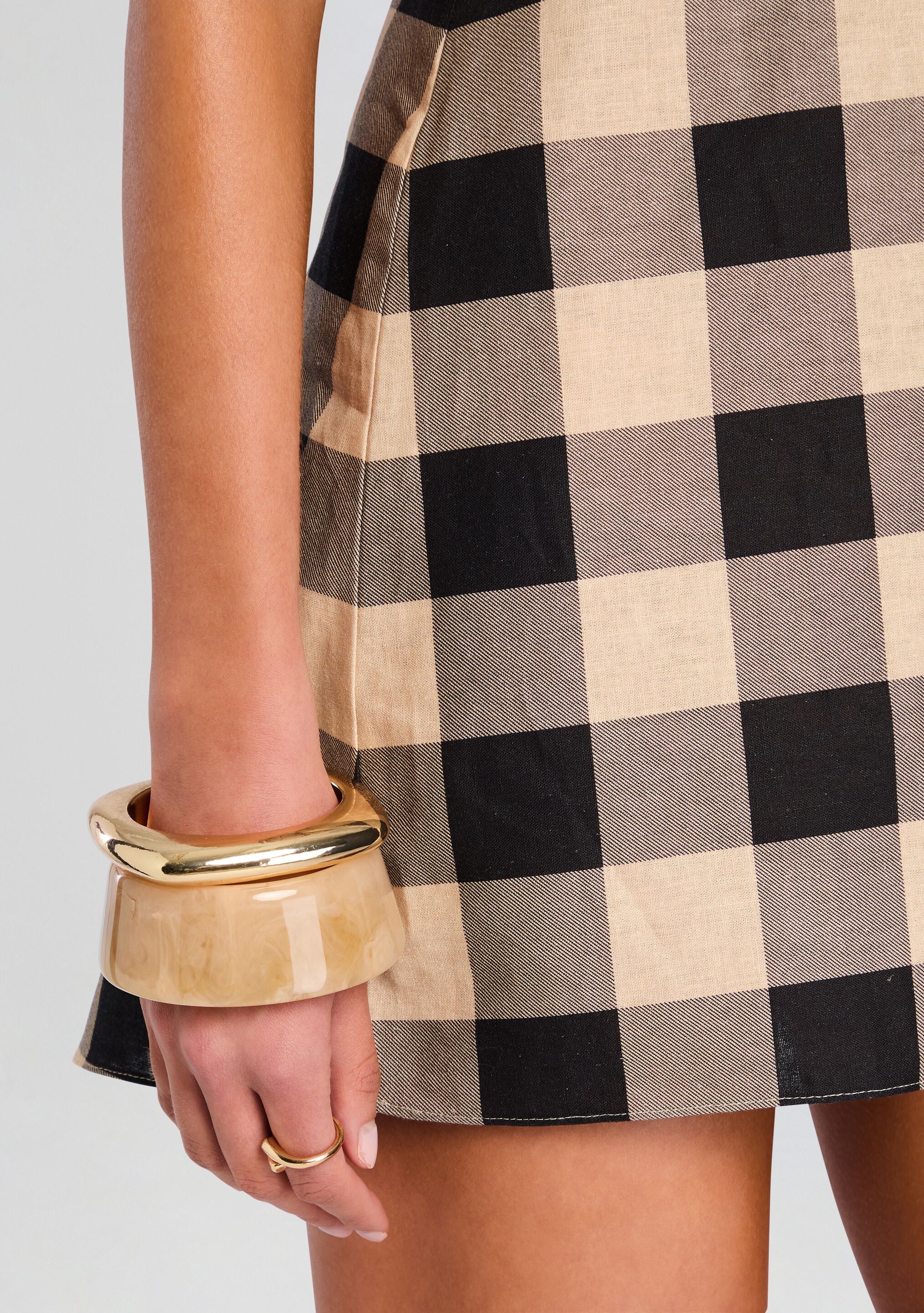 Shanty Linen Mini Dress