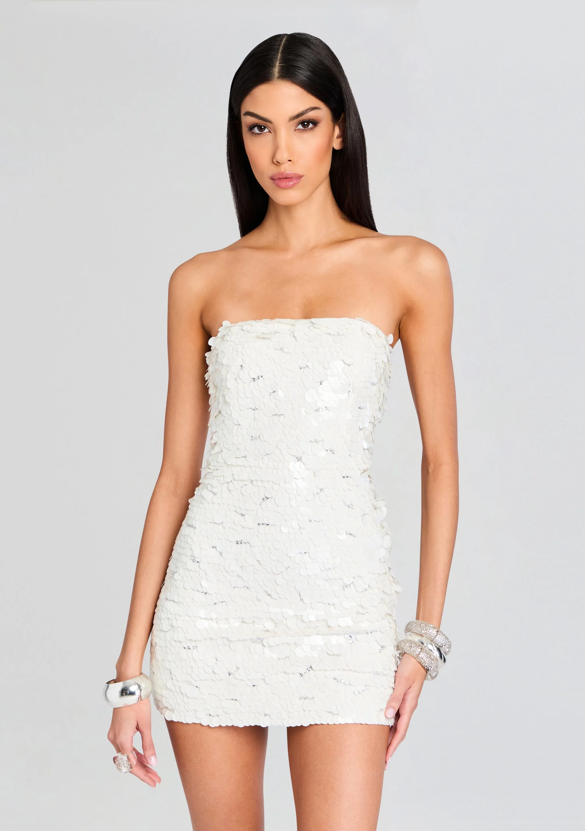 Nolia Sequin Embellished Dress