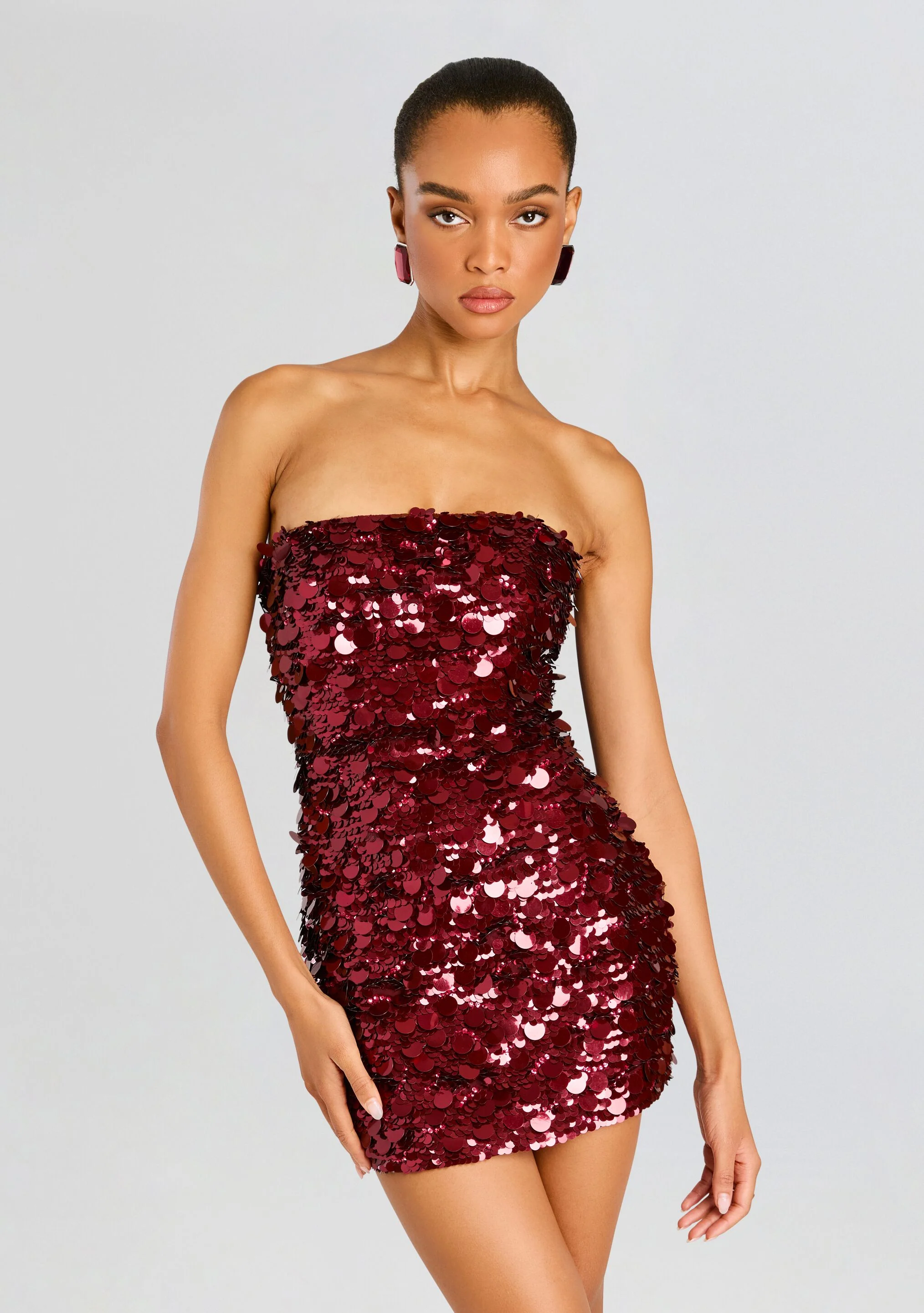 Nolia Sequin Embellished Dress