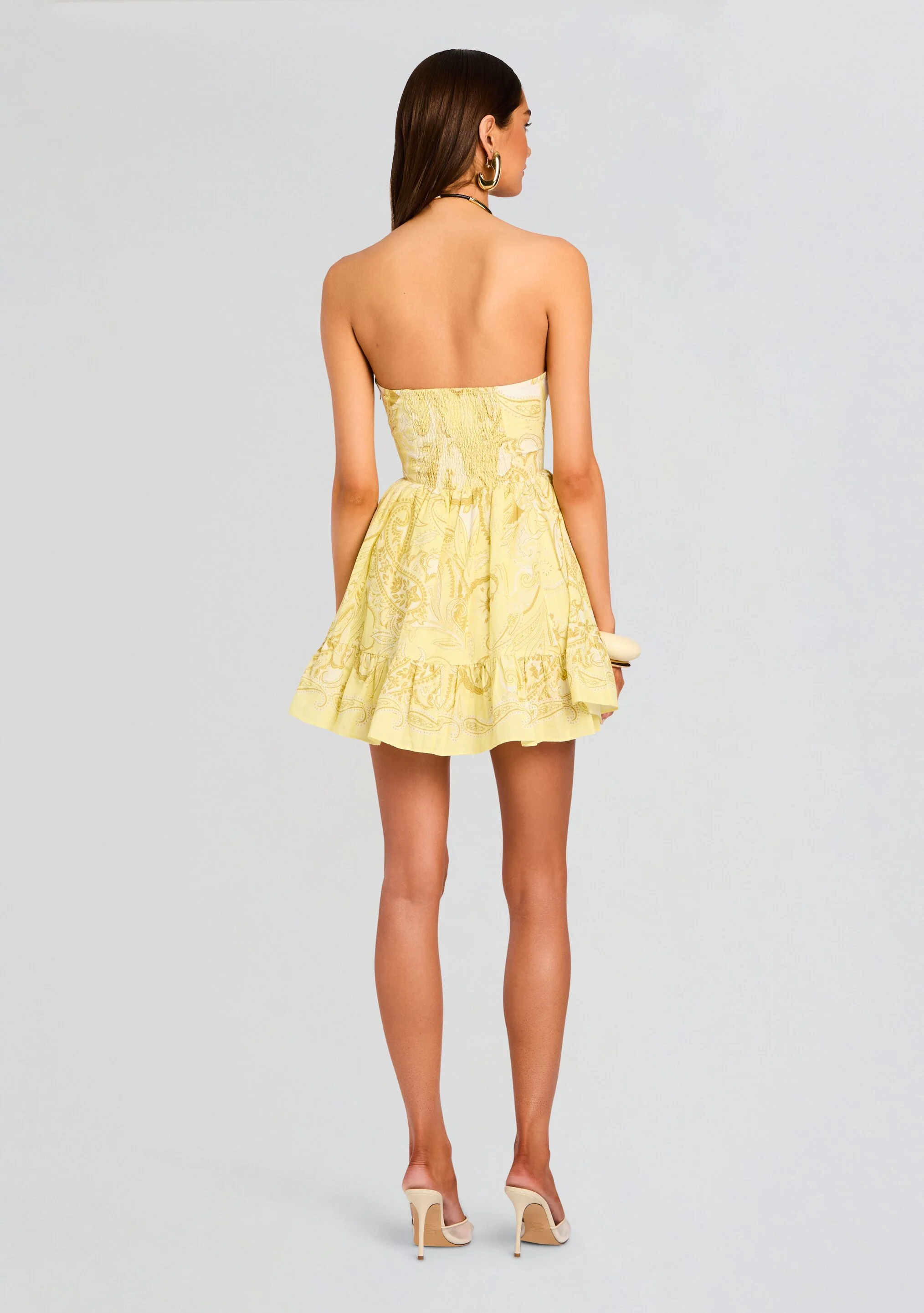 Fiza Strapless Short Dress