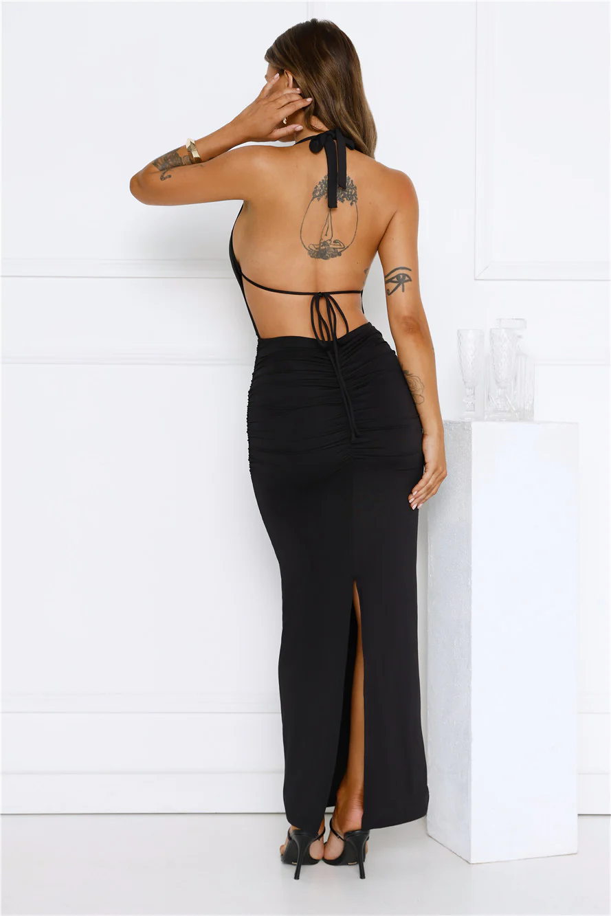 Midnight District Maxi Dress