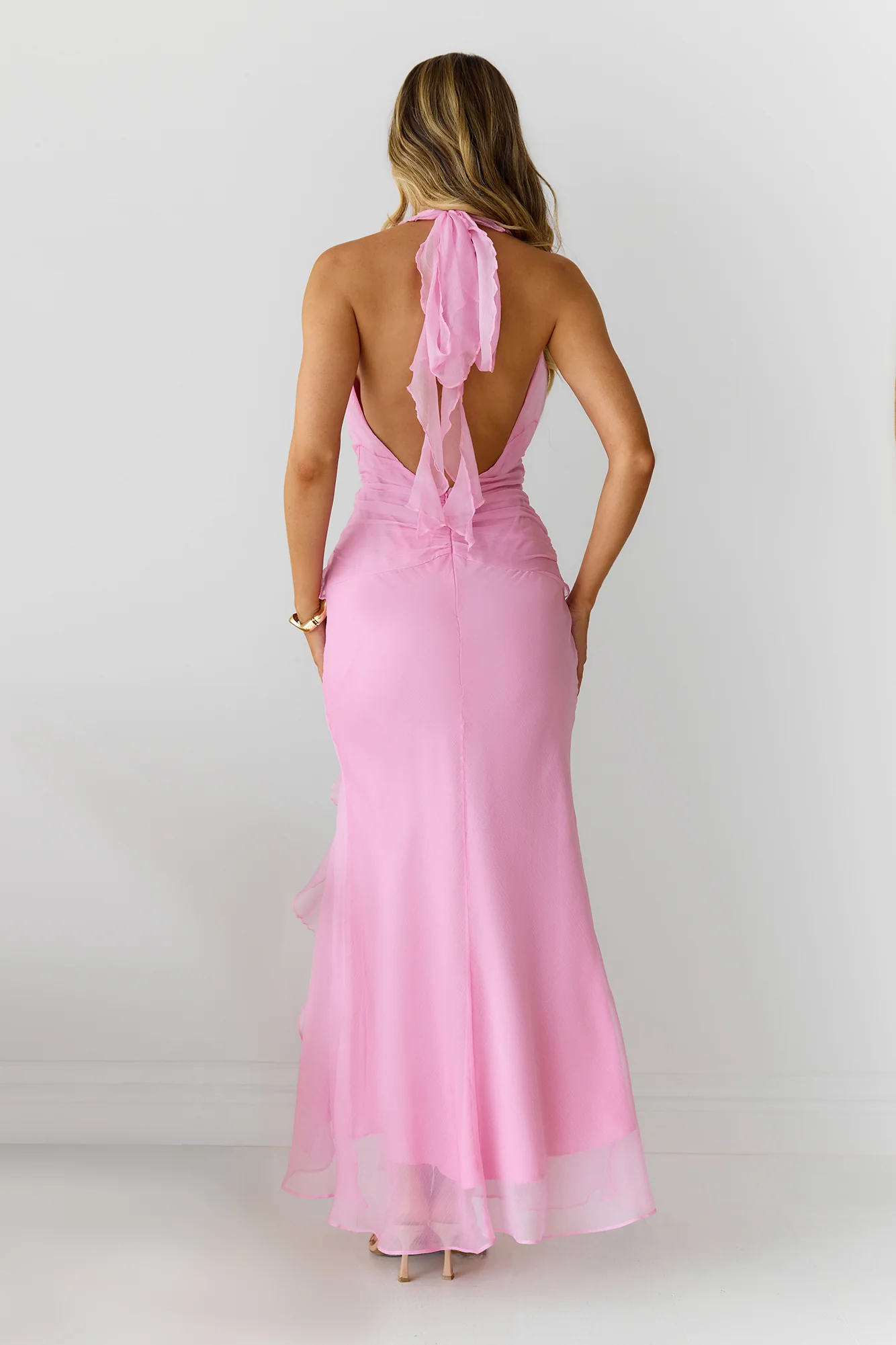 Follow The Stars Halter Maxi Dress