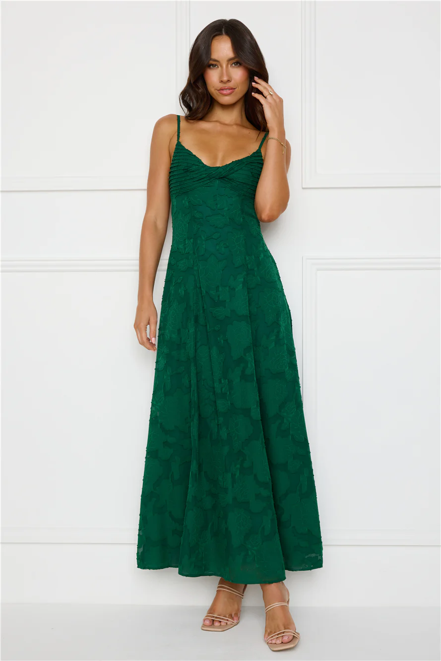 Pine Blossom Maxi Dress