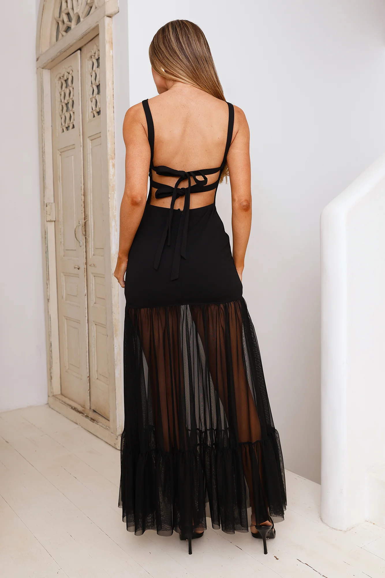Chic Whispers Maxi Dress