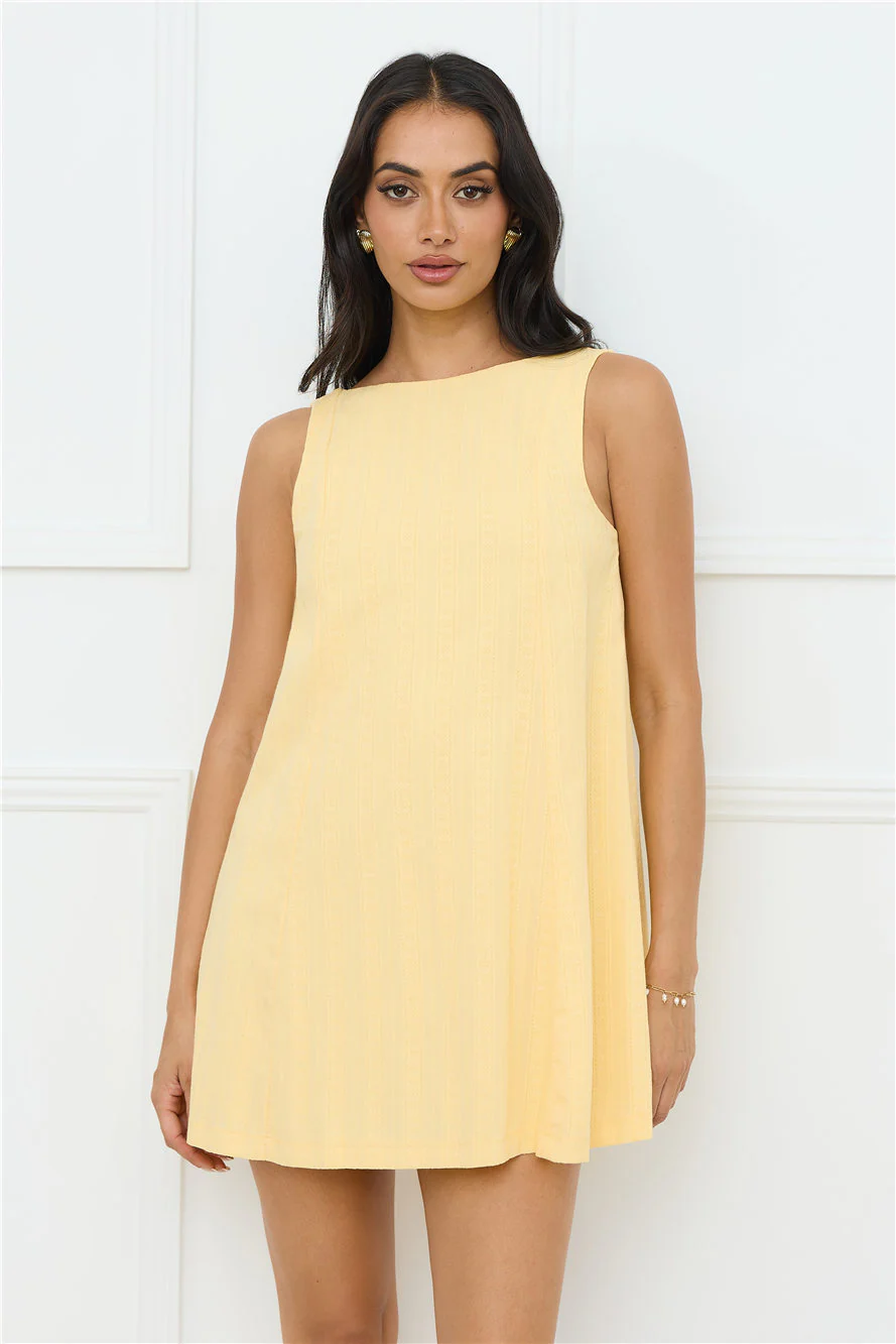 Effortless Icon Mini Dress