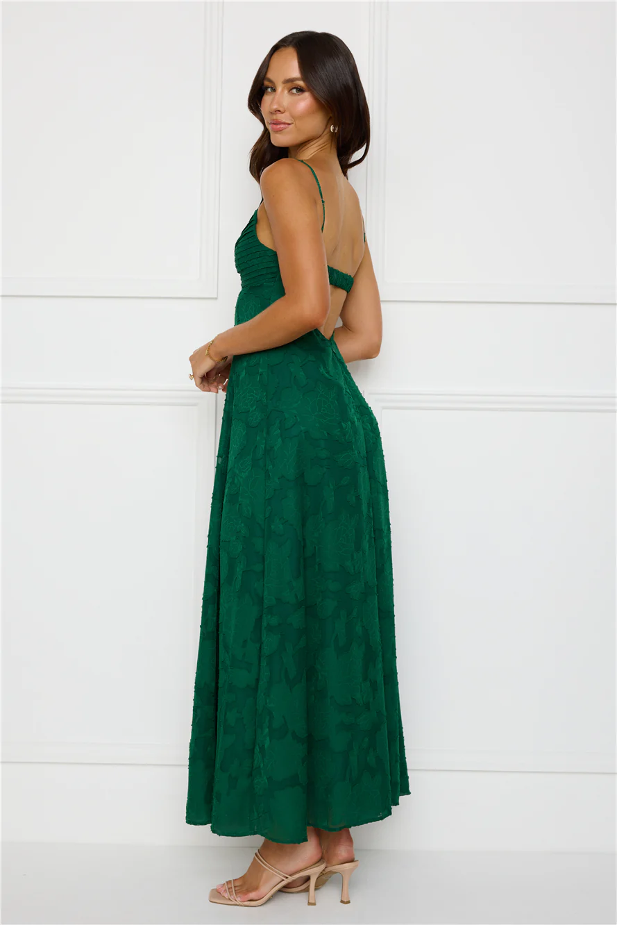 Pine Blossom Maxi Dress