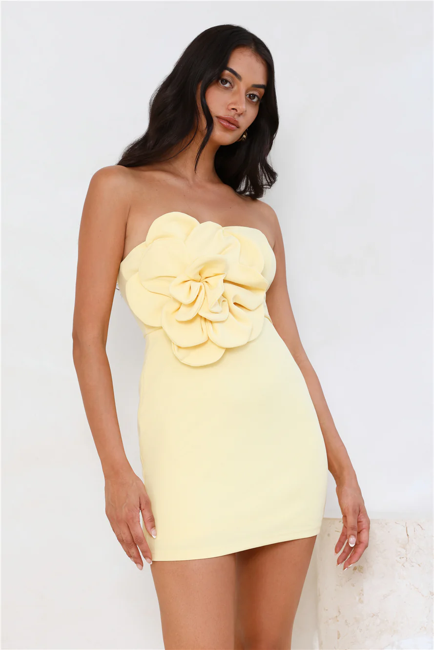 Wild Ivy Strapless Mini Dress