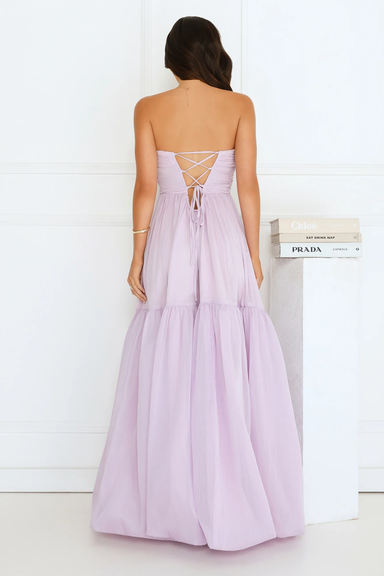 Unforgettable Style Strapless Maxi Dress