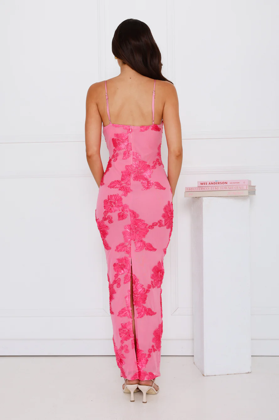 Estelle Mesh Maxi Dress