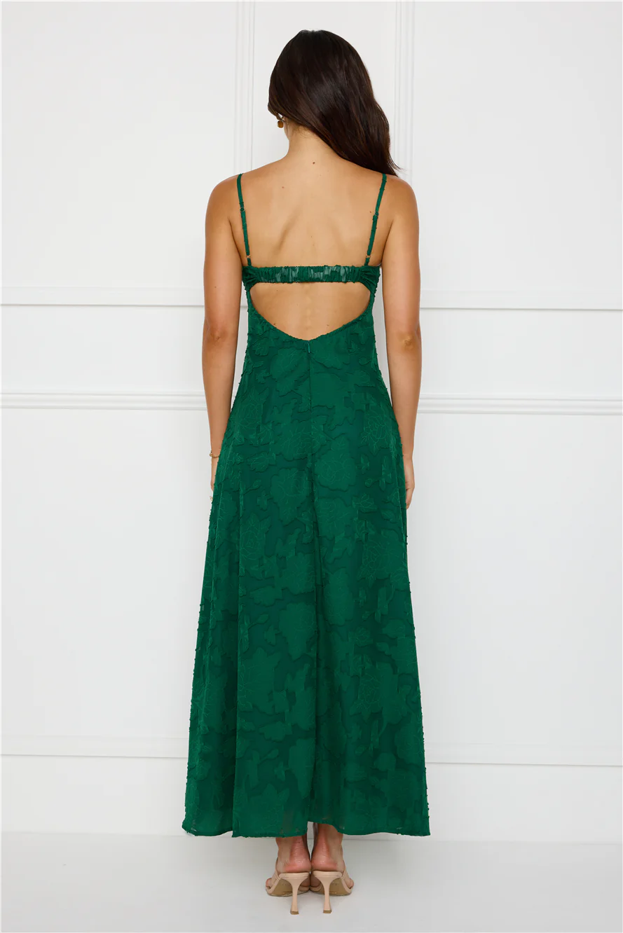 Pine Blossom Maxi Dress