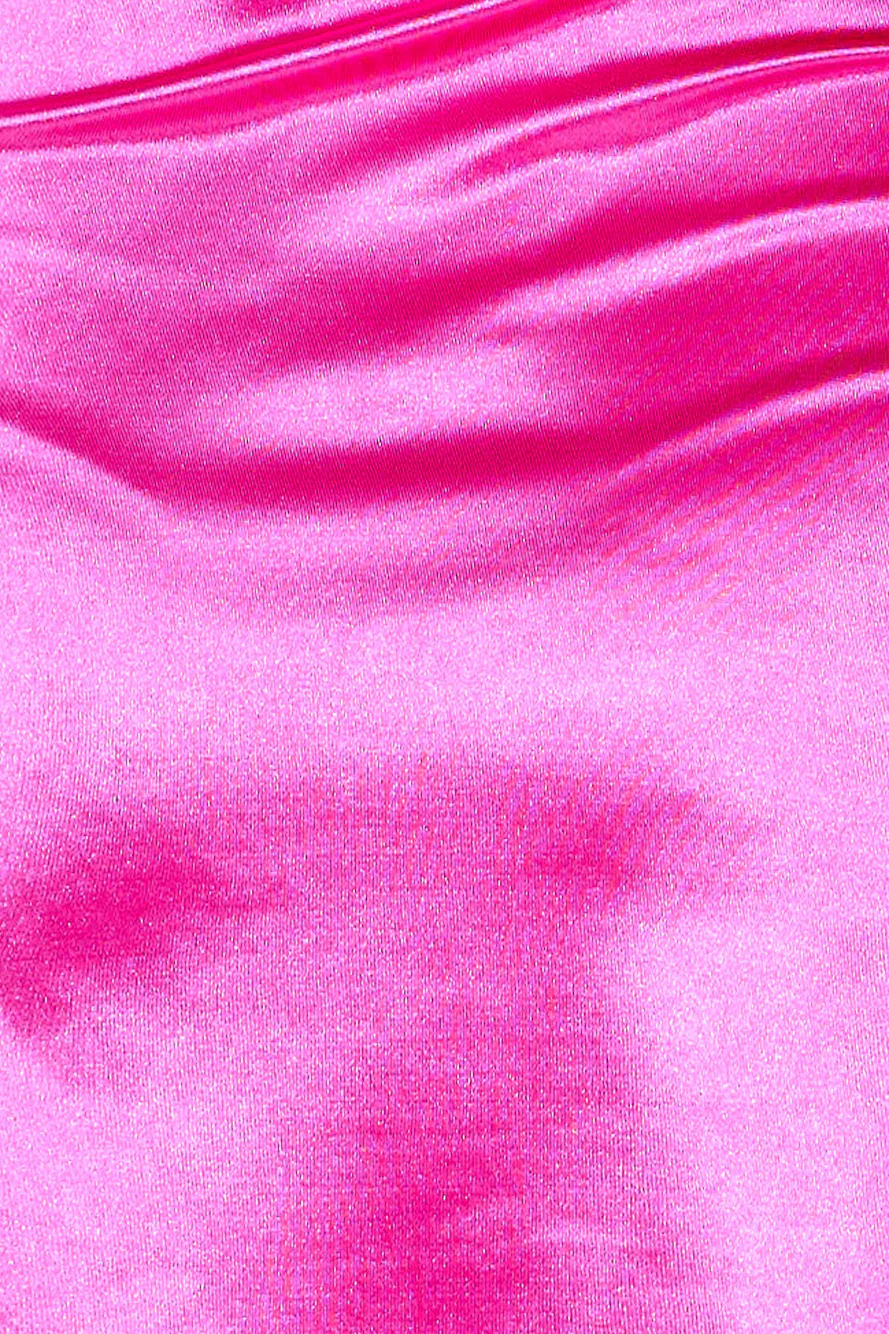 Magnetic Connection Satin Mini Dress