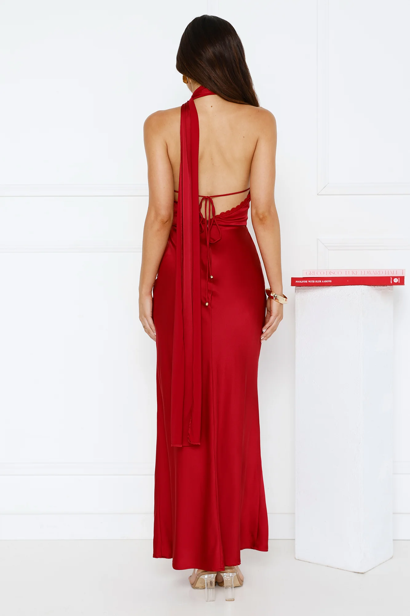 Luxe Experience Satin Maxi Dress