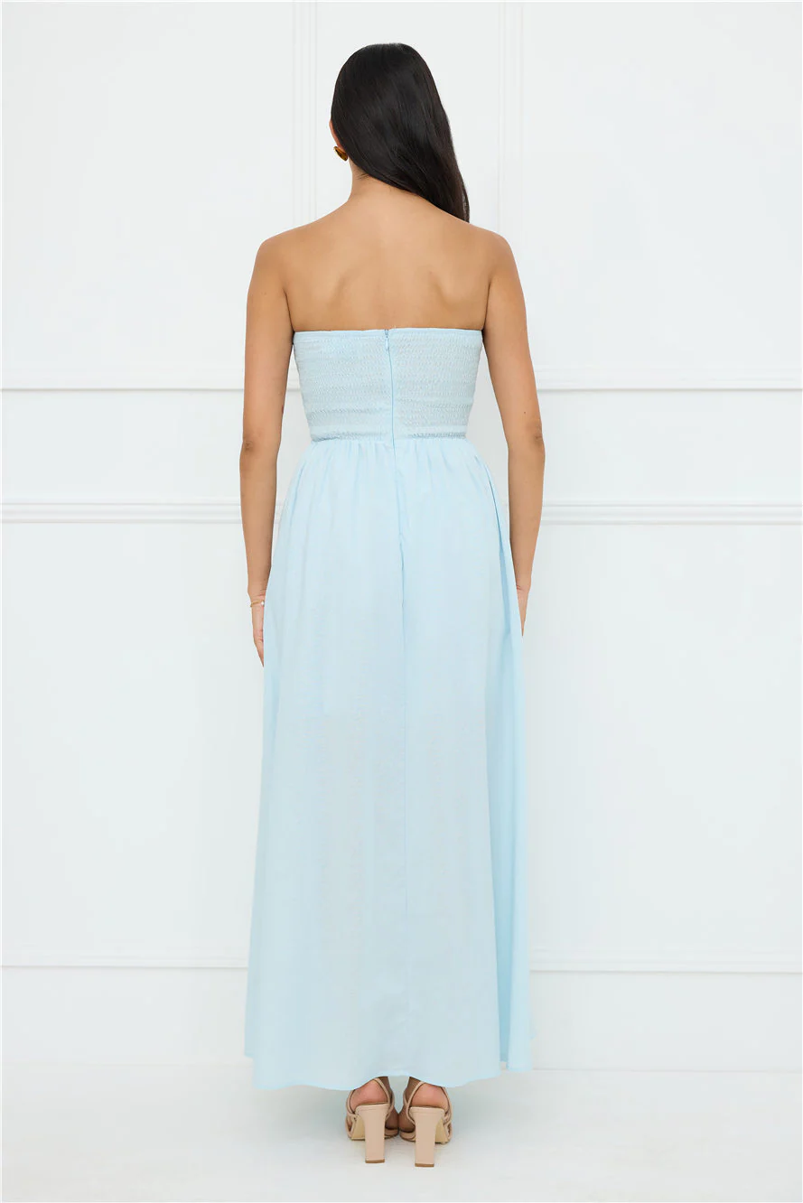 Luciana Strapless Maxi Dress
