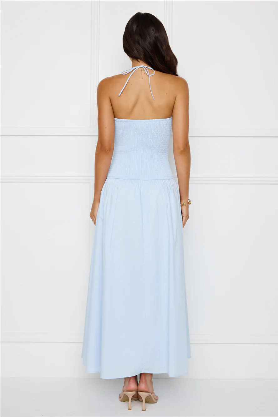 Unmatched Energy Halter Maxi Dress