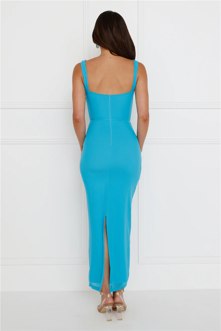 Simply Better Mesh Maxi Dress