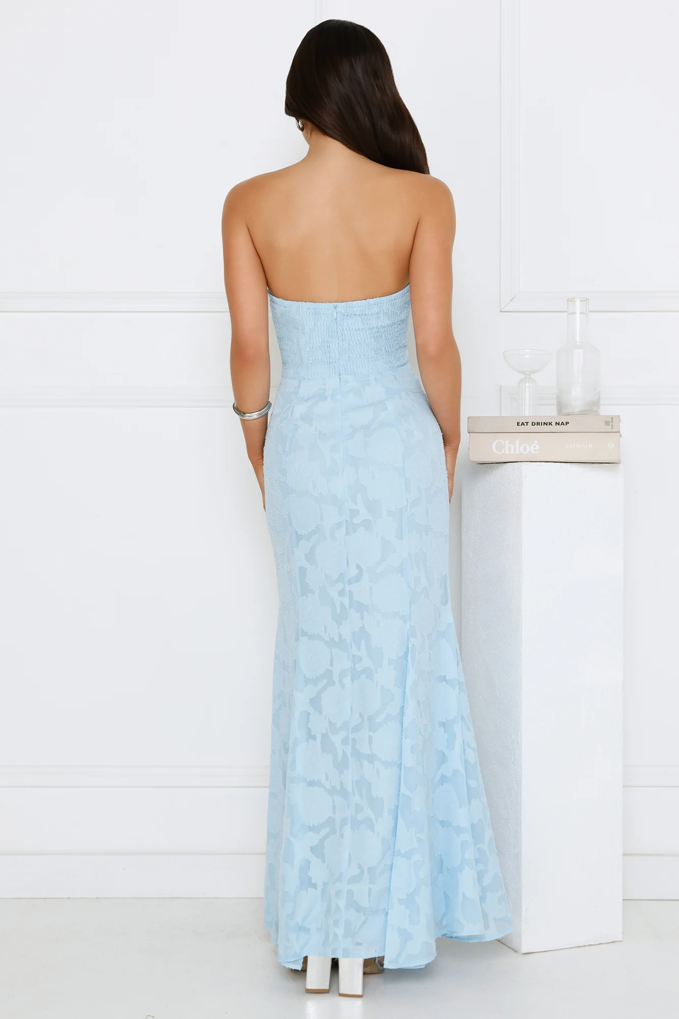 Sea Kissed Strapless Maxi Dress