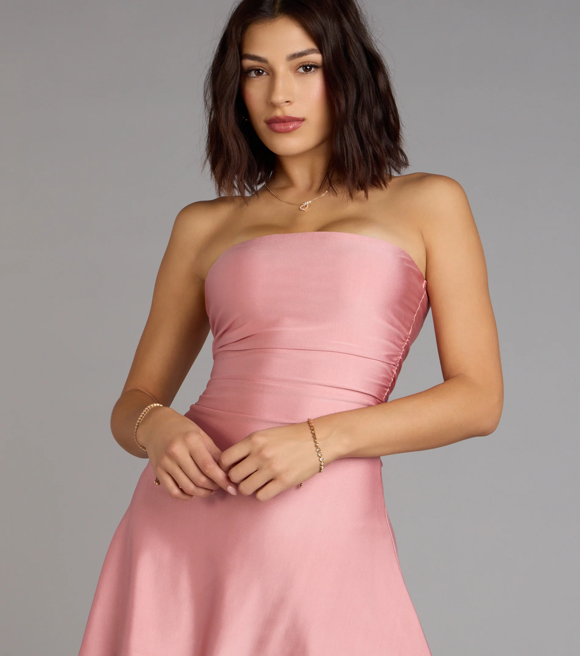Flirty Vibe A-Line Mini Tube Dress