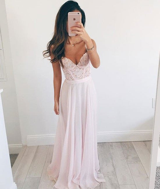 Unthony - Chiffon A-Line Prom Dress