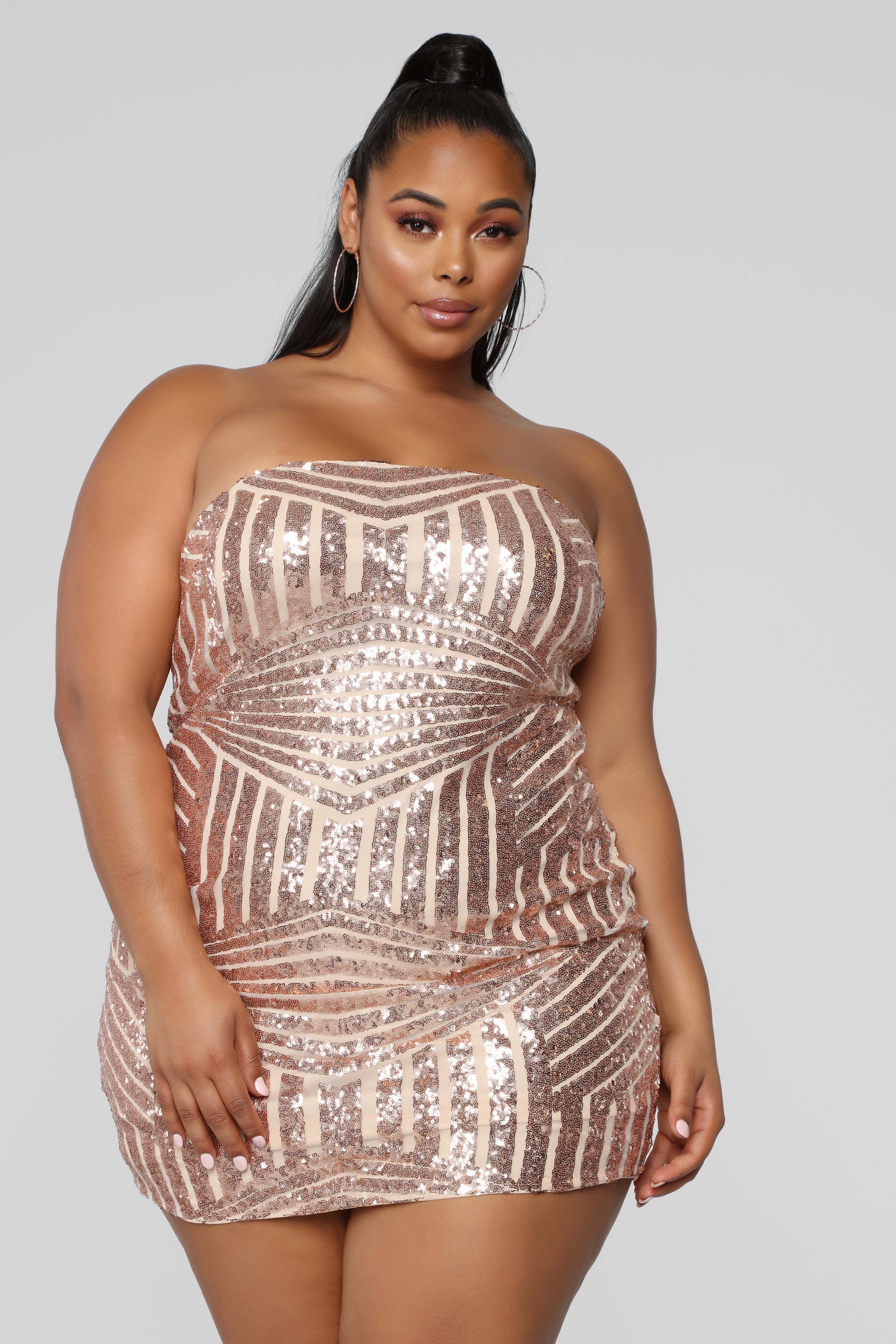 Breathtaking Dress - Rose Gold