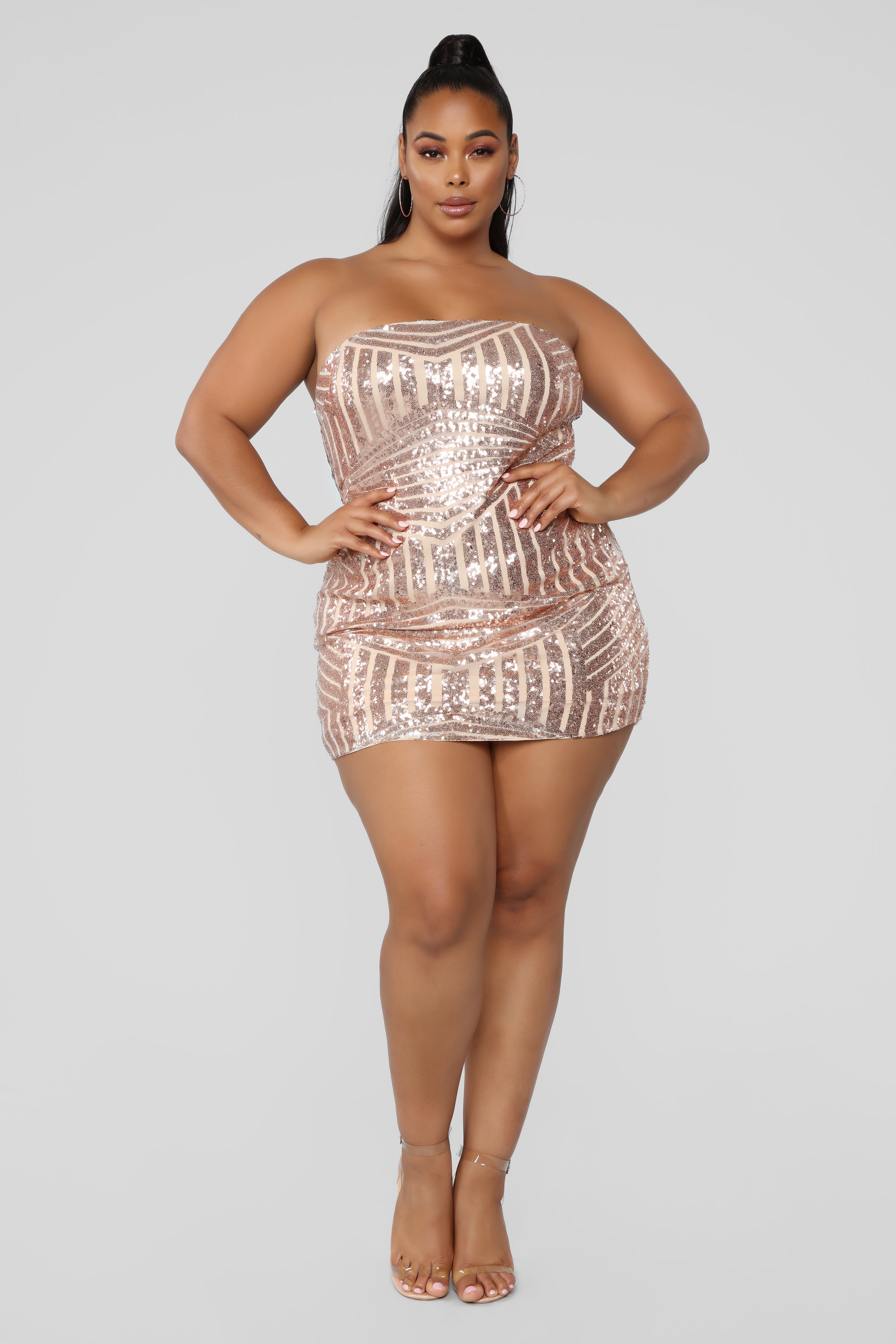 Breathtaking Dress - Rose Gold