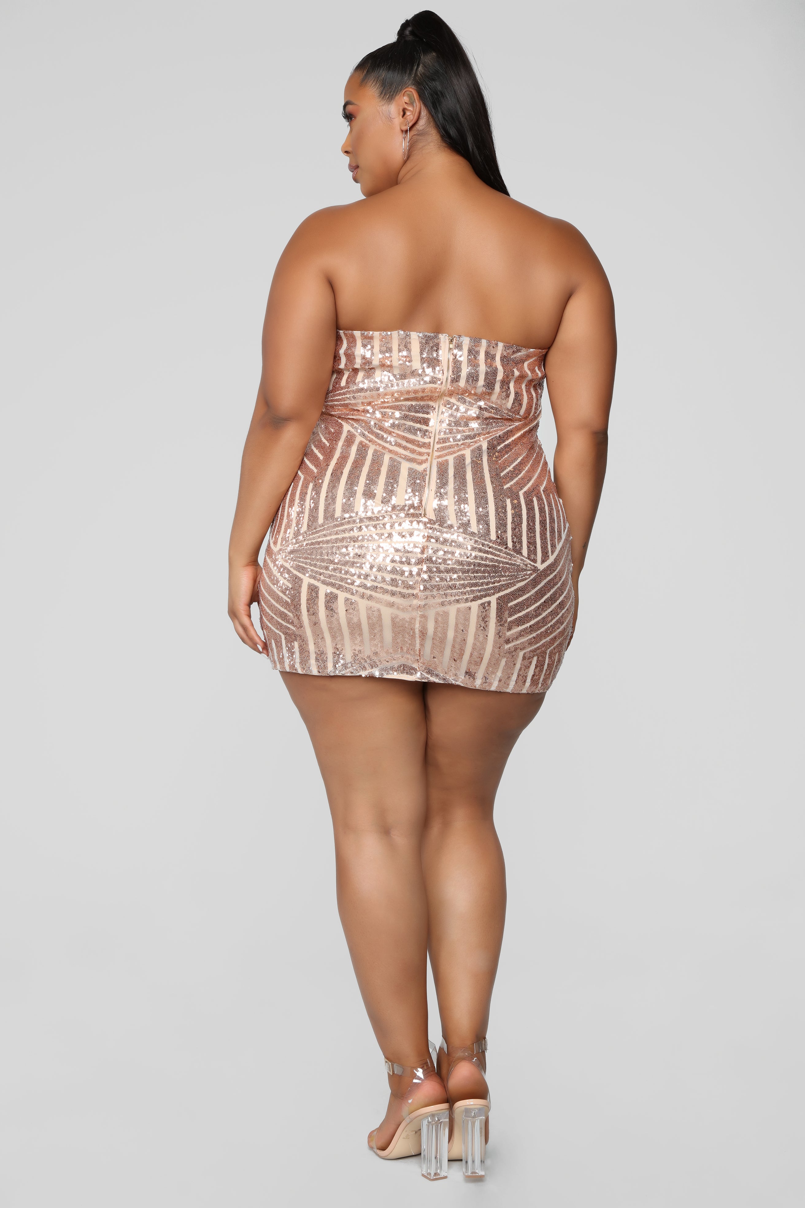 Breathtaking Dress - Rose Gold