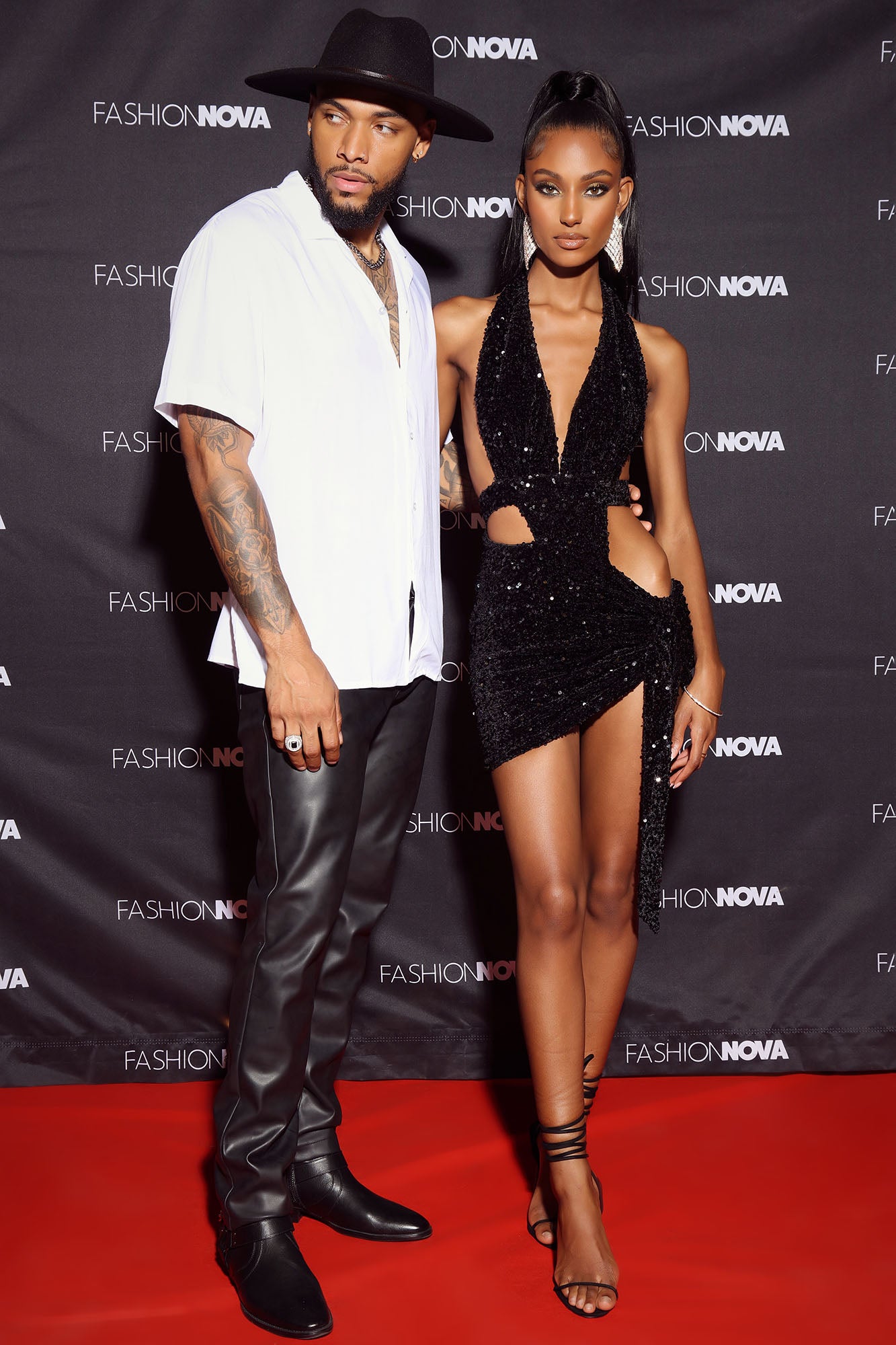 Catch A Vibe Sequin Mini Dress - Black