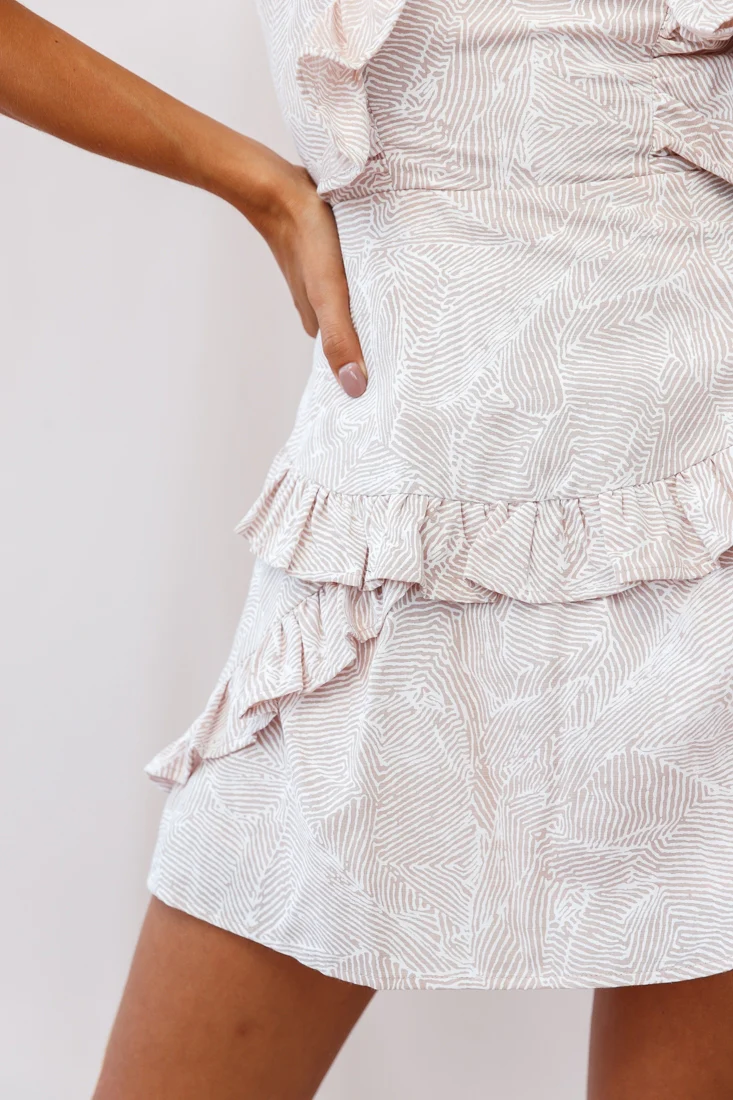 Shiloh Tie-Back Pinafore Dress Blush