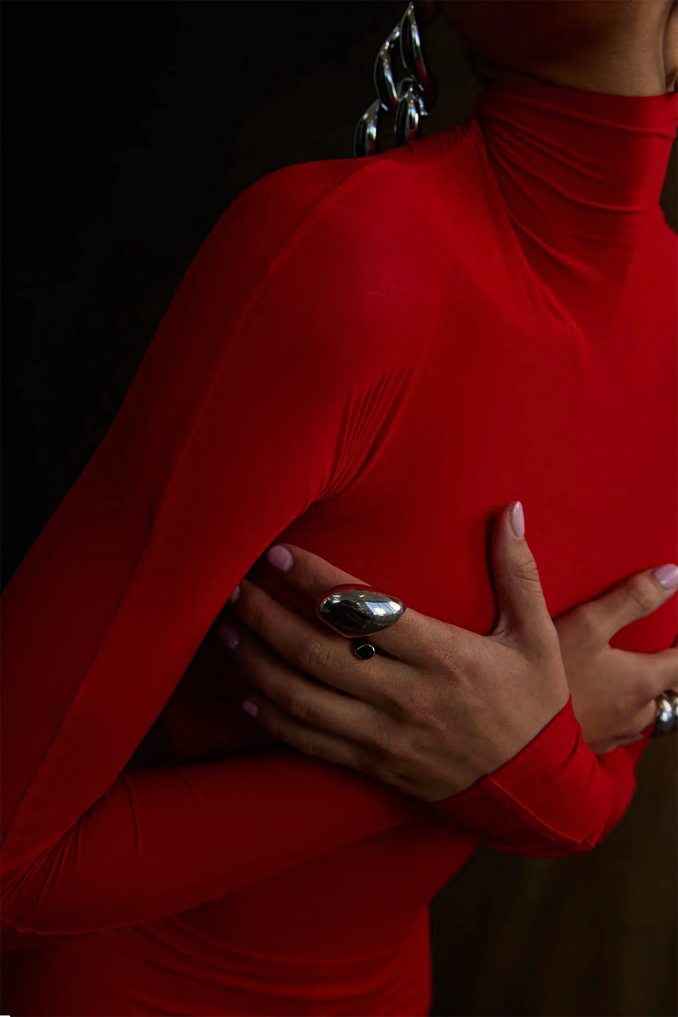 NOAH Knuckle Ring Silver