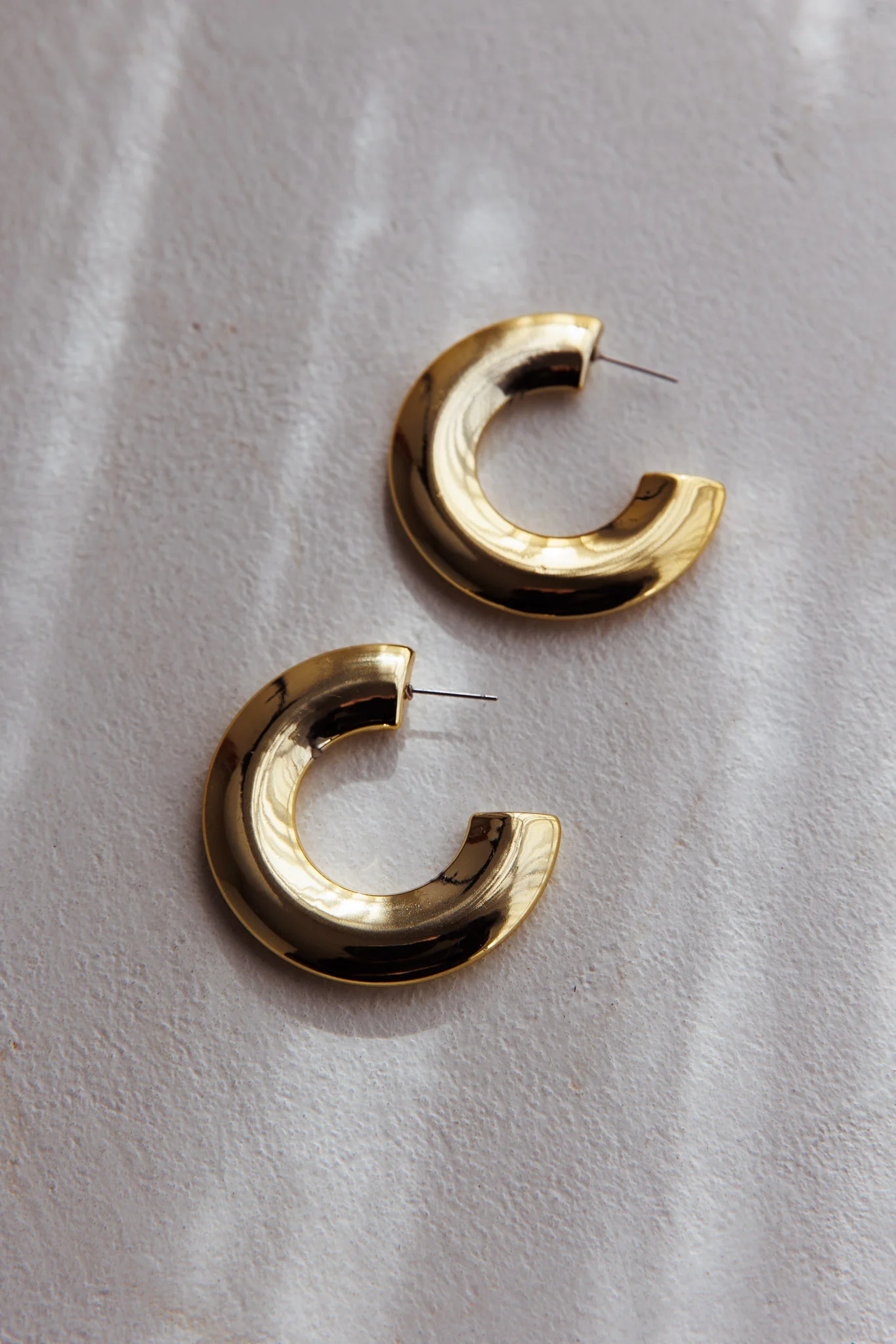 Hailie Chunky Hoops Gold