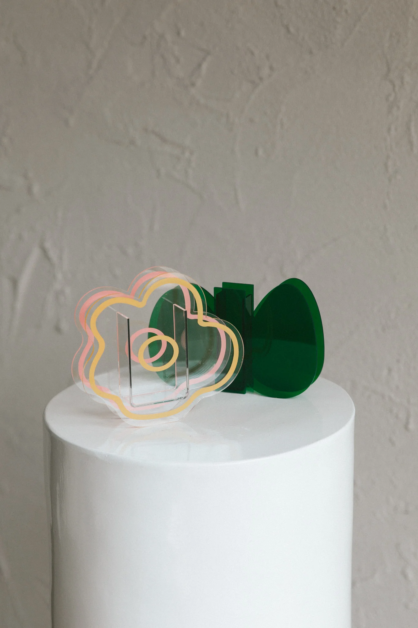 Anemone Eco-friendly Acrylic Vase Clear