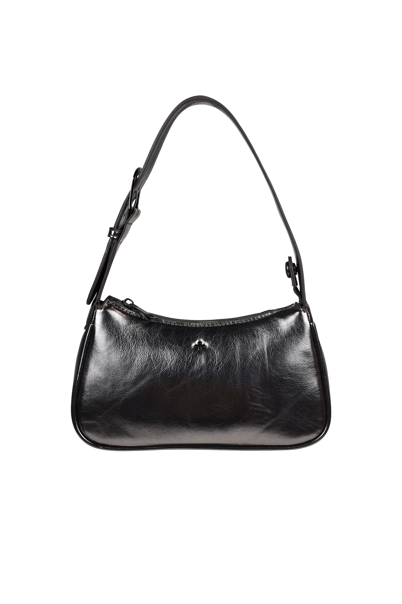PETA + JAIN Gabi Shoulder Bag Metallic Gunmetal