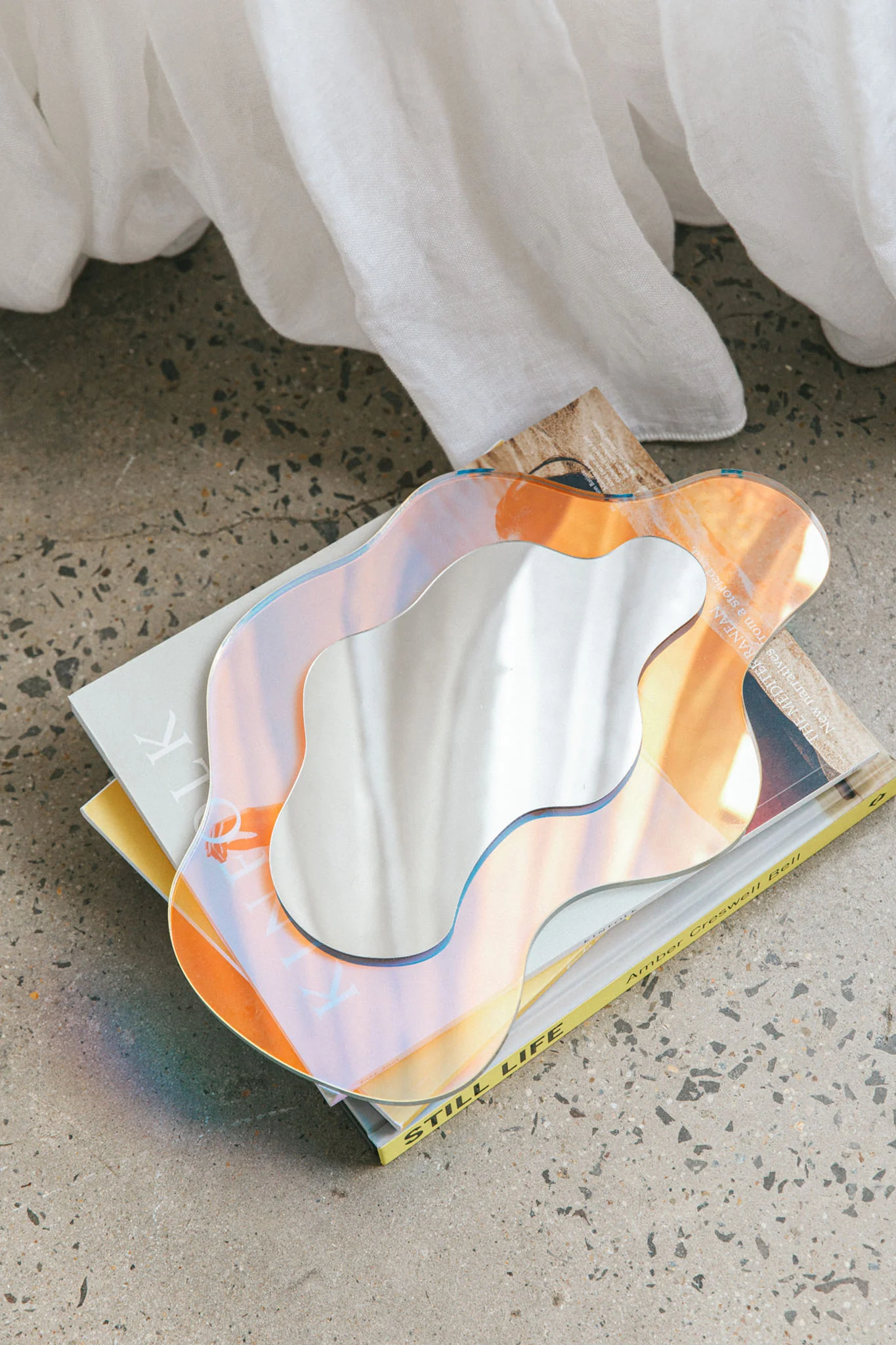Matisse Decorative Iridescent Irregular Mirror