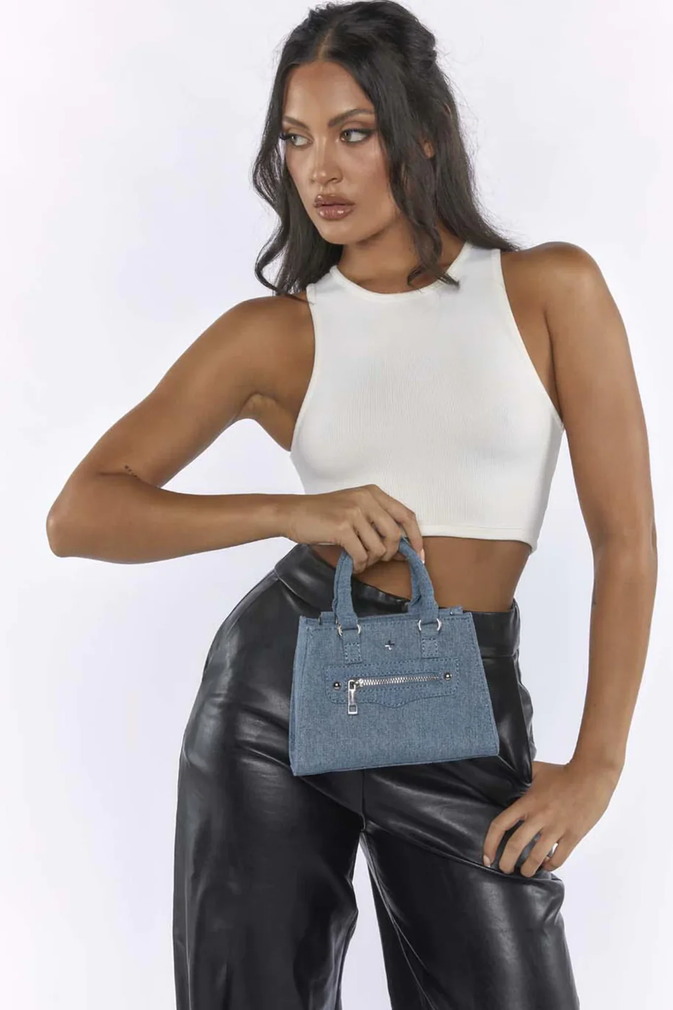 Peta And Jain Jaden Handbag Denim