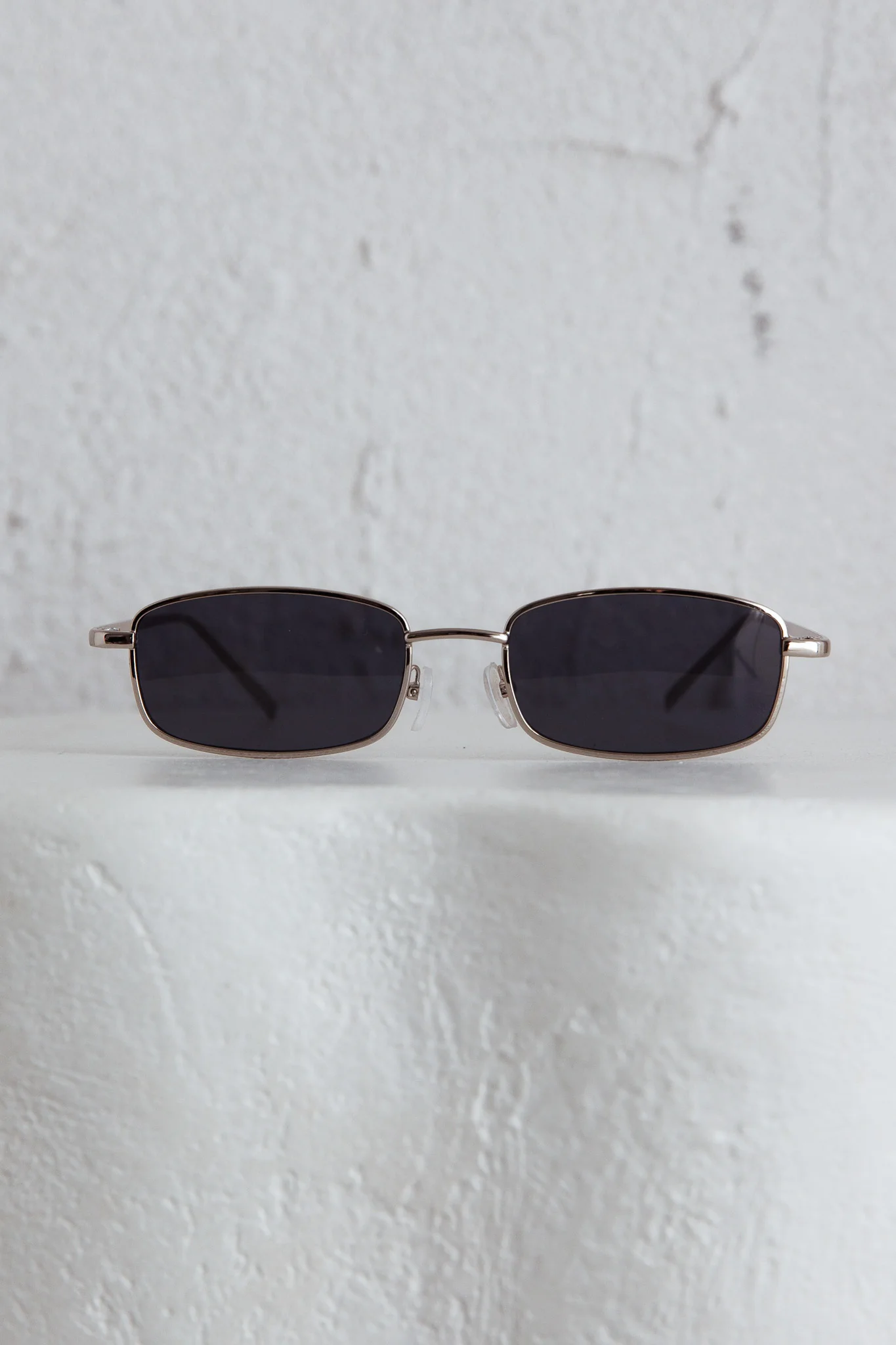 Mae Rectangle Sunglasses Black