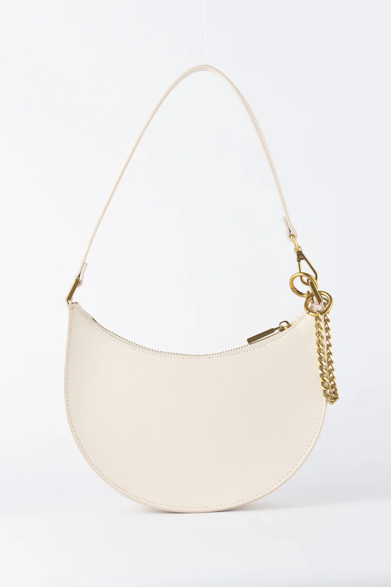 TEN TONES Grayson Moon Bag White