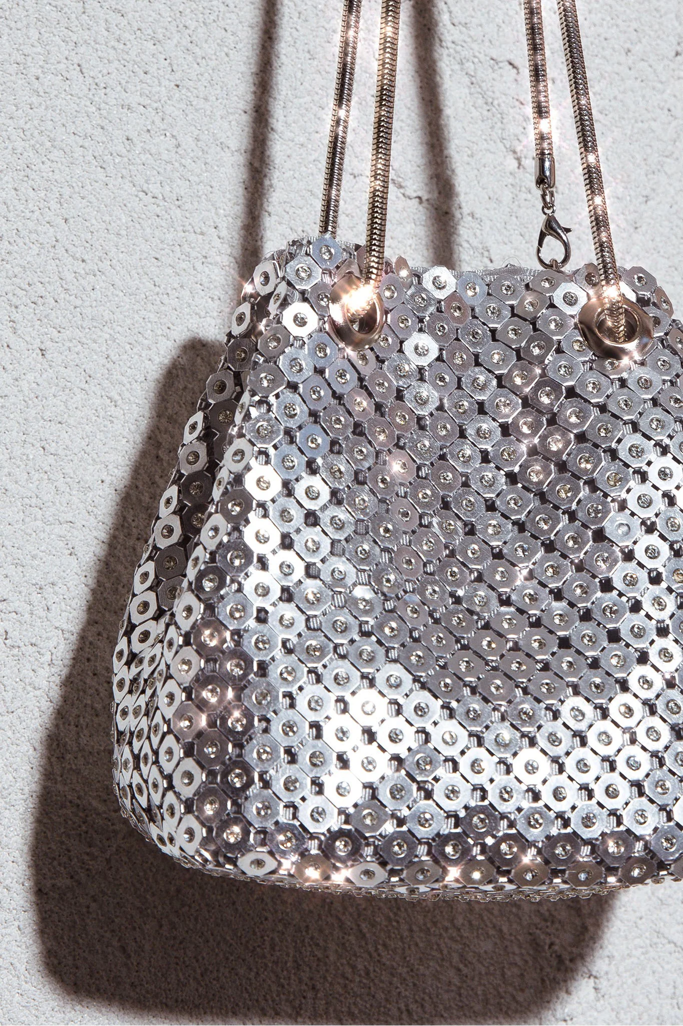 Trixie Chainmail Bag Silver