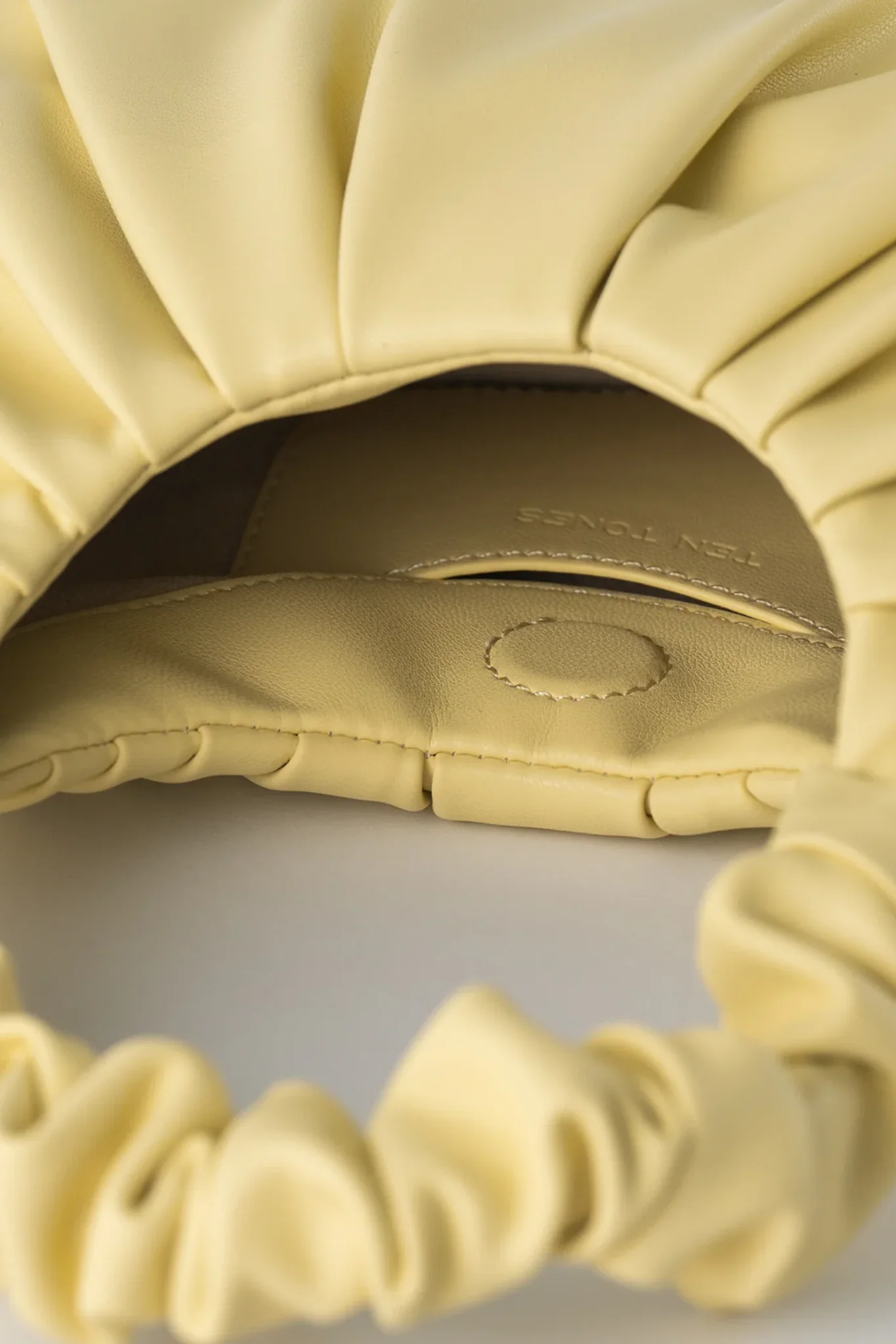 TEN TONES Alani Cloud Bag Yellow