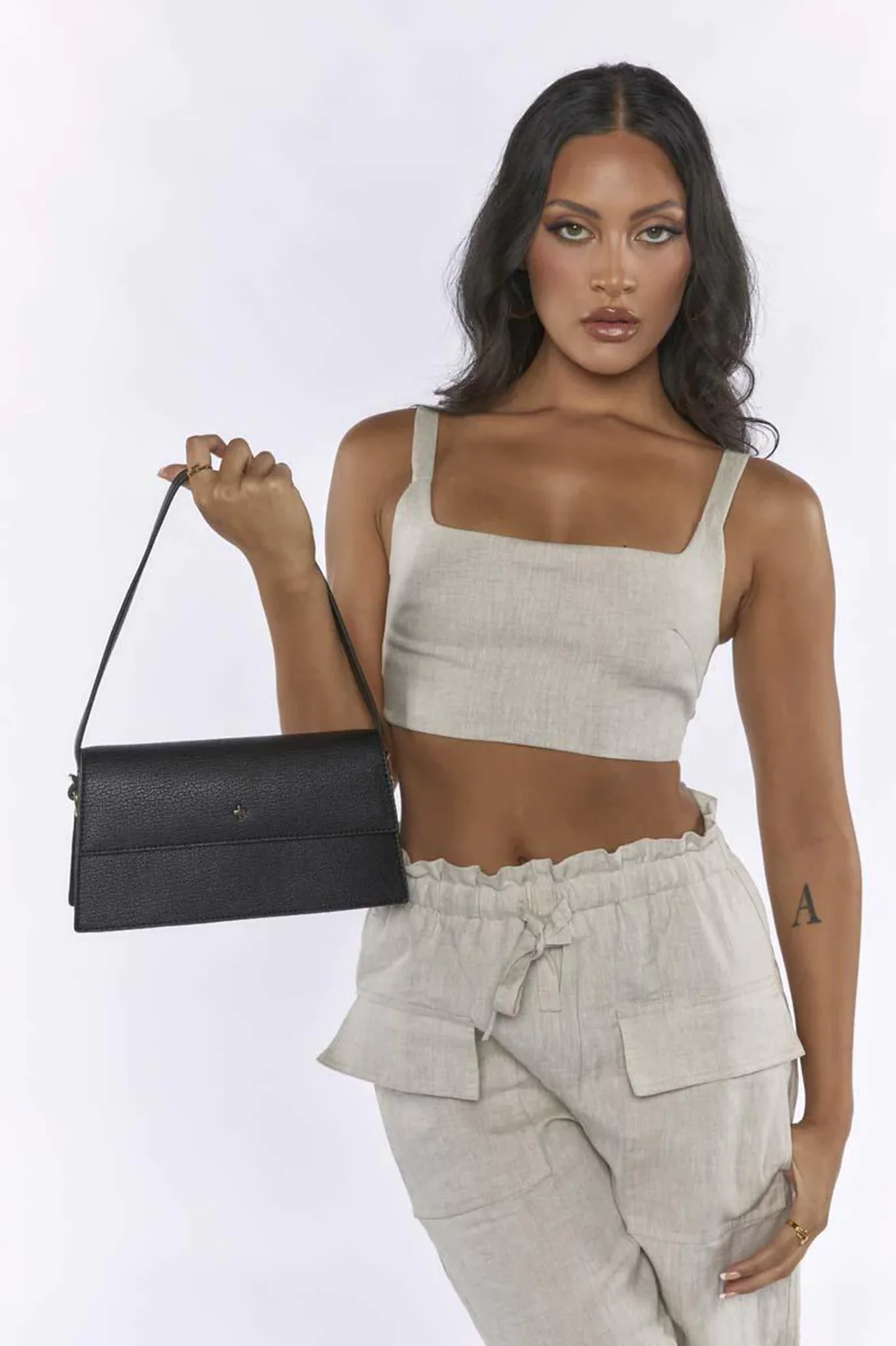 Peta And Jain Starri Shoulder Bag Black